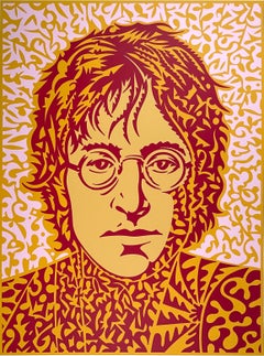 John Lennon (orangefarbene Version)