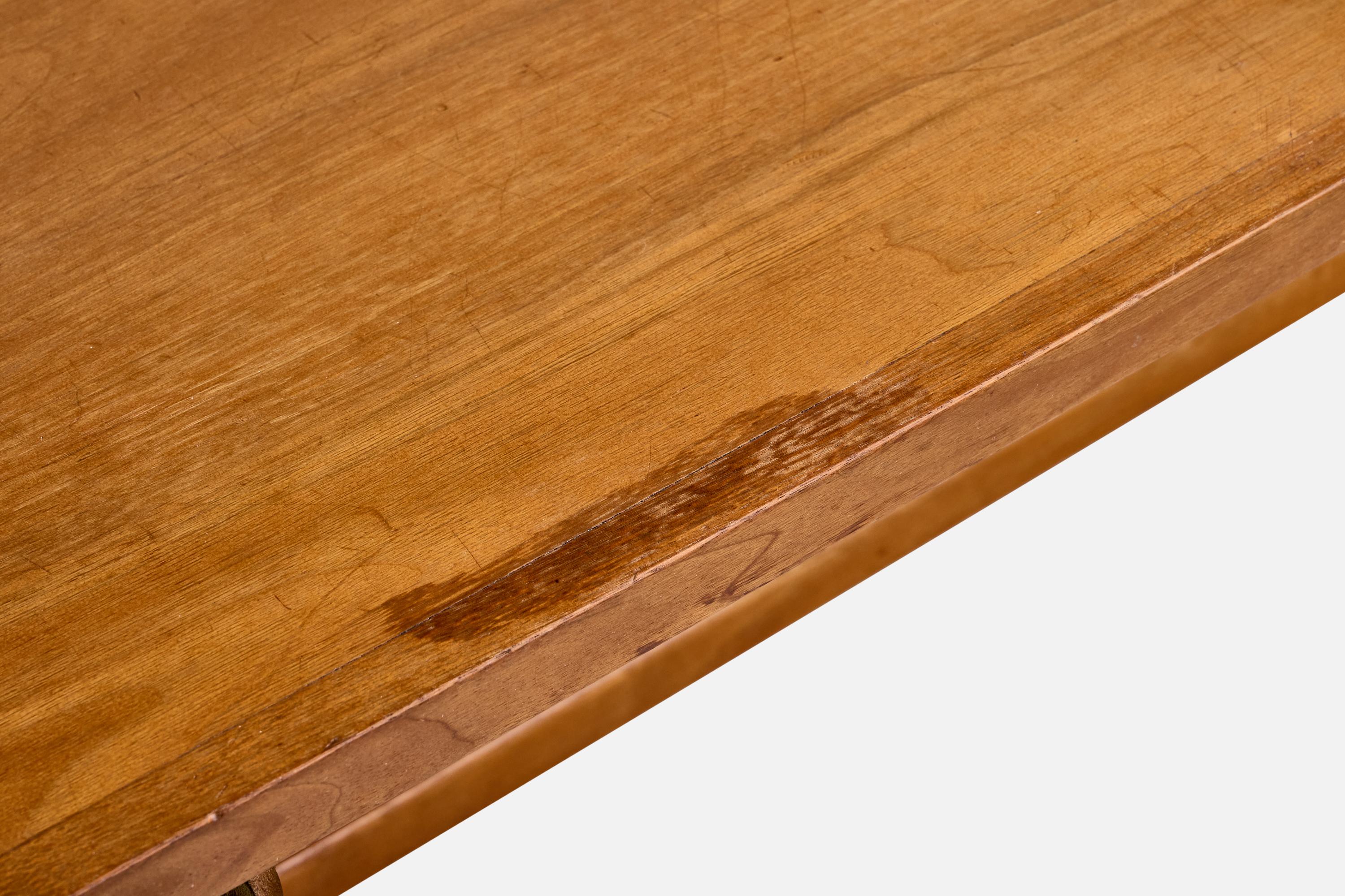 John Van Koert, Bench, Walnut, Iron, USA, 1950s For Sale 1