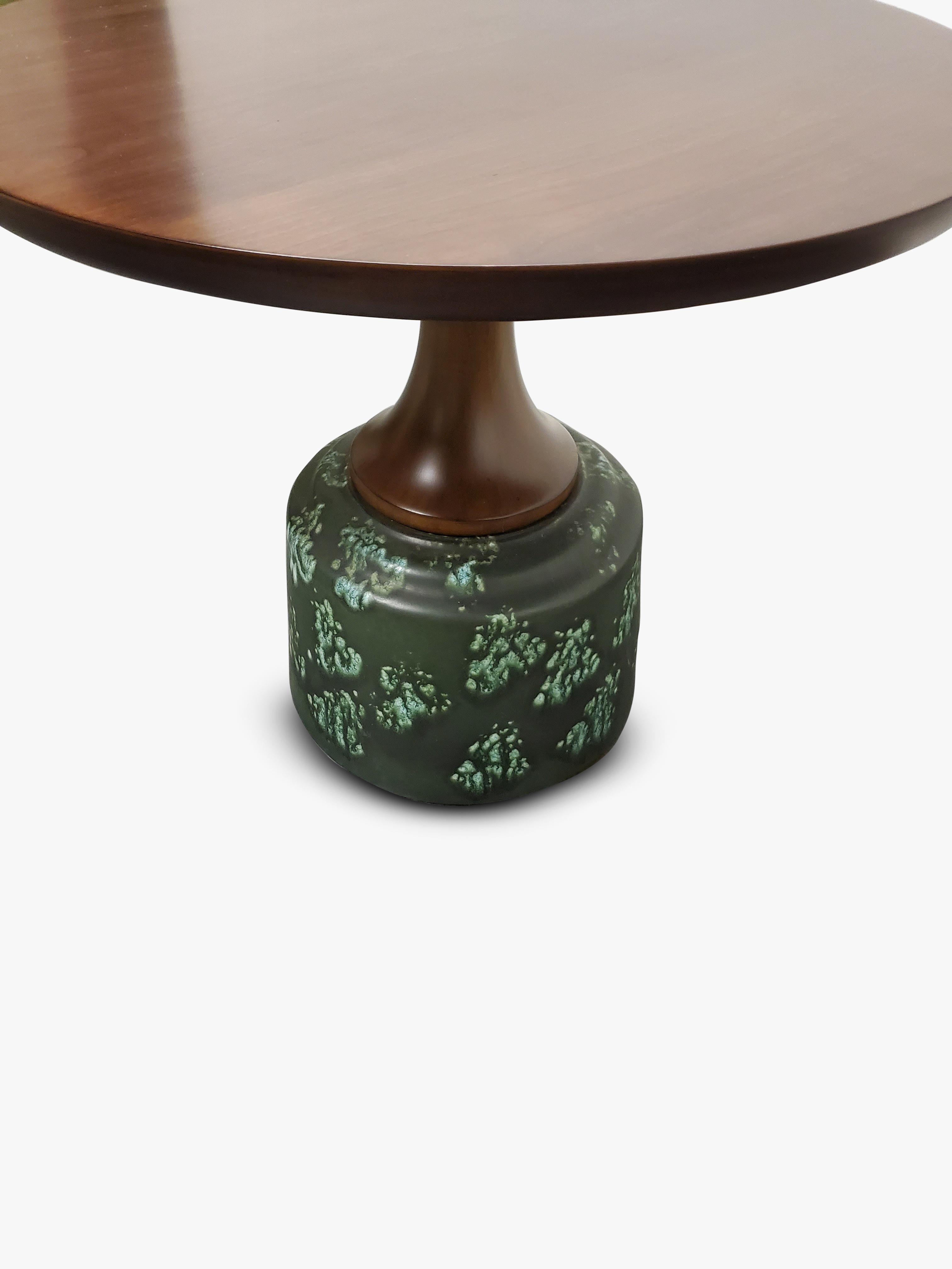 John Van Koert Ceramic Side Table  1