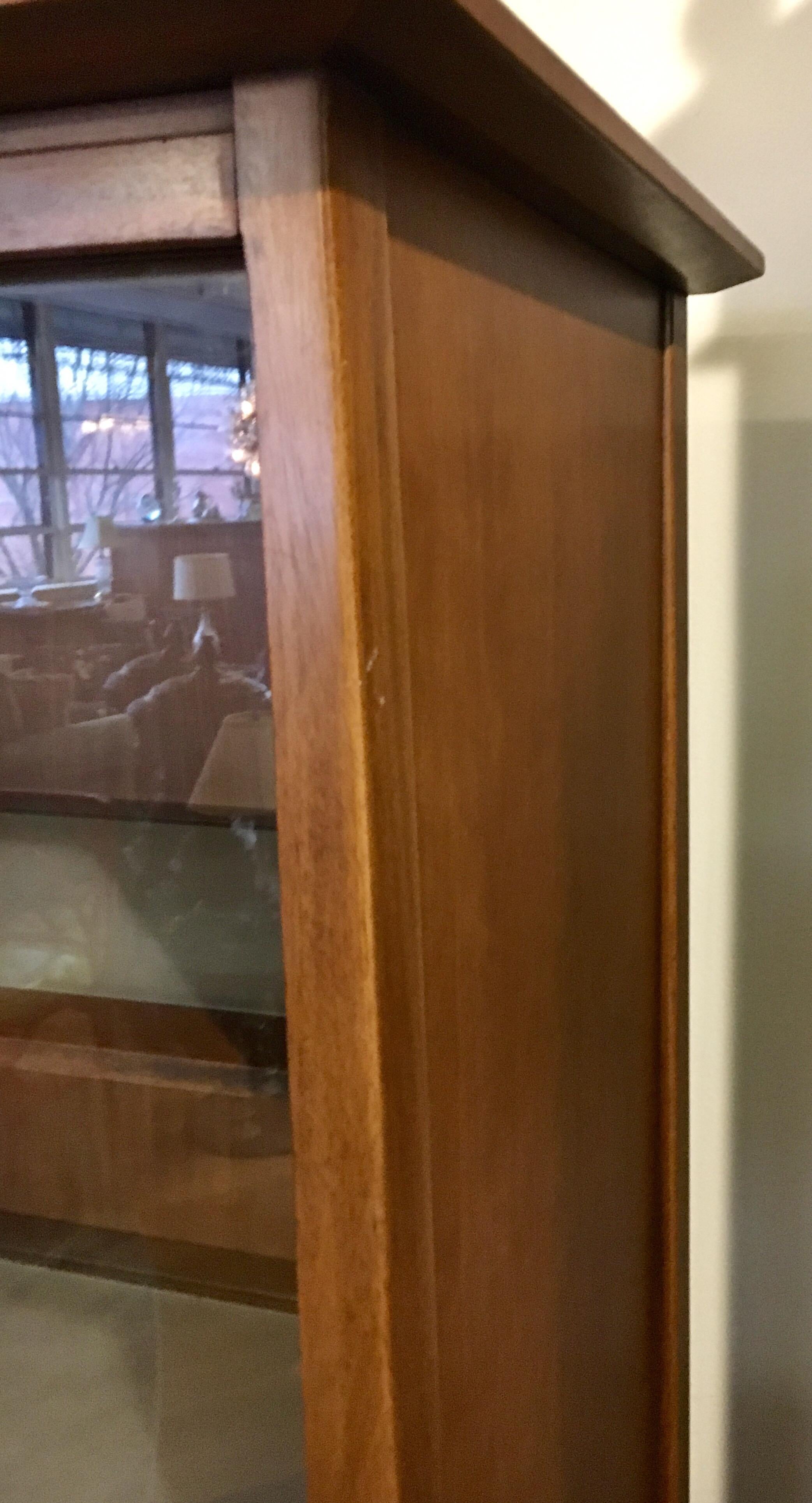 Mid-20th Century John Van Koert Design for Drexel Counterpoint Breakfront Cabinet Sideboard