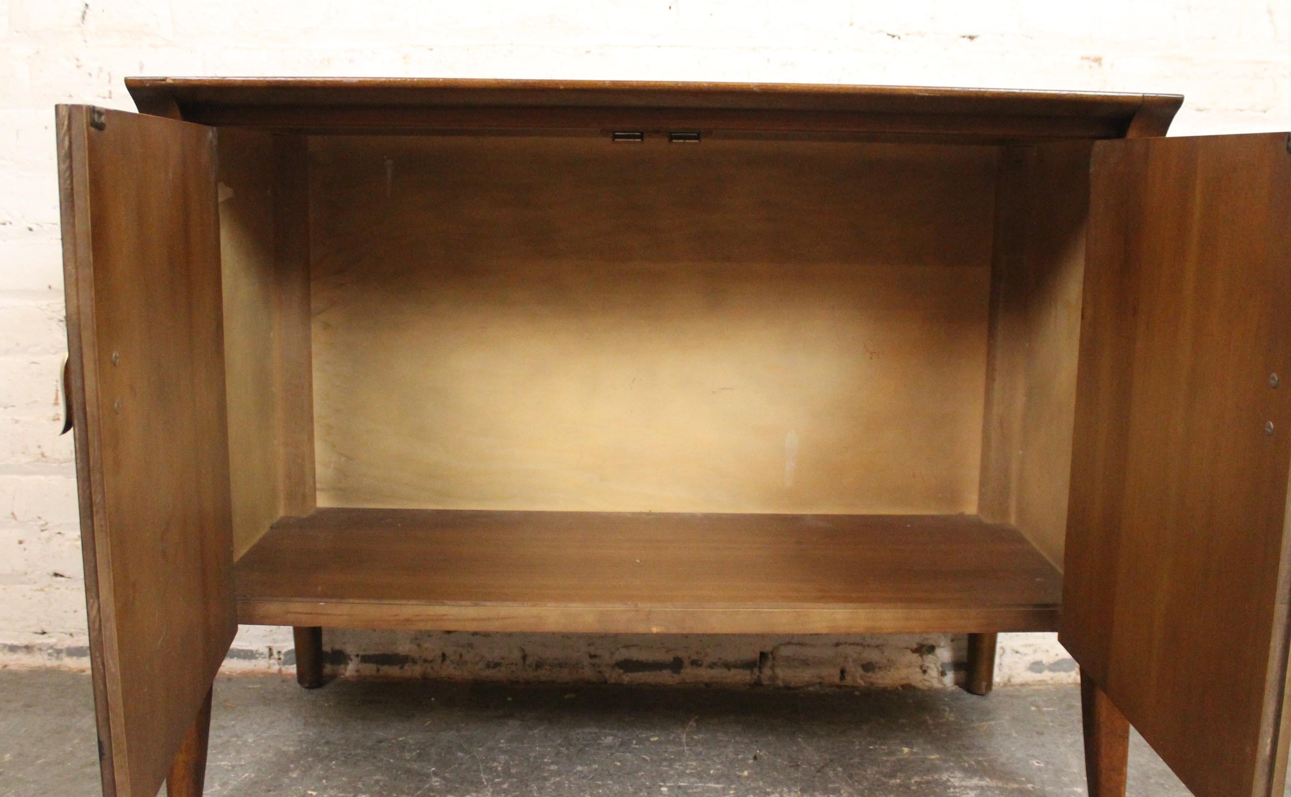 John Van Koert Designed Record Cabinet In Good Condition For Sale In Brooklyn, NY
