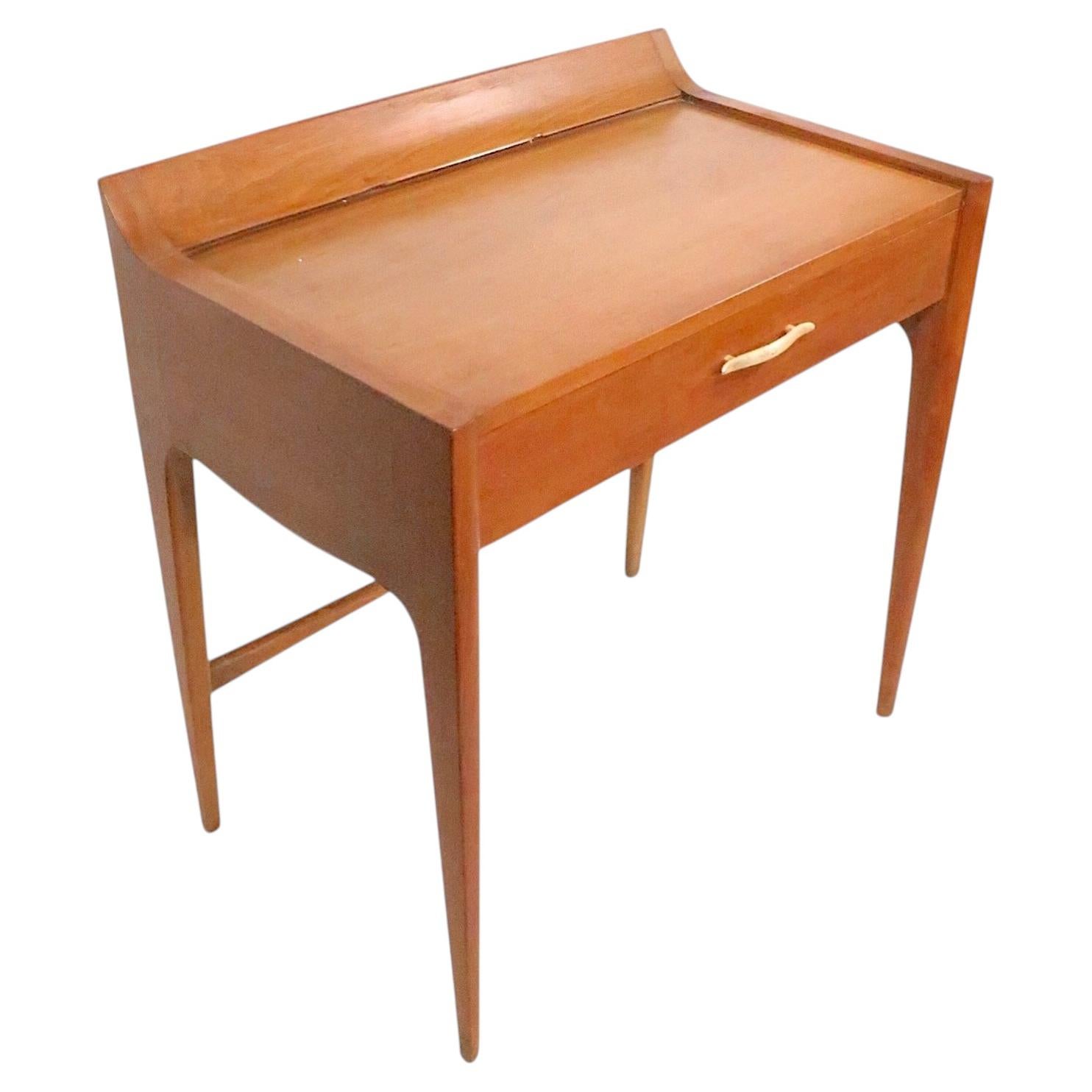 Mueble de tocador «Profile» de John Van Koert para Drexel con silla original, de alrededor de los años 50 en venta