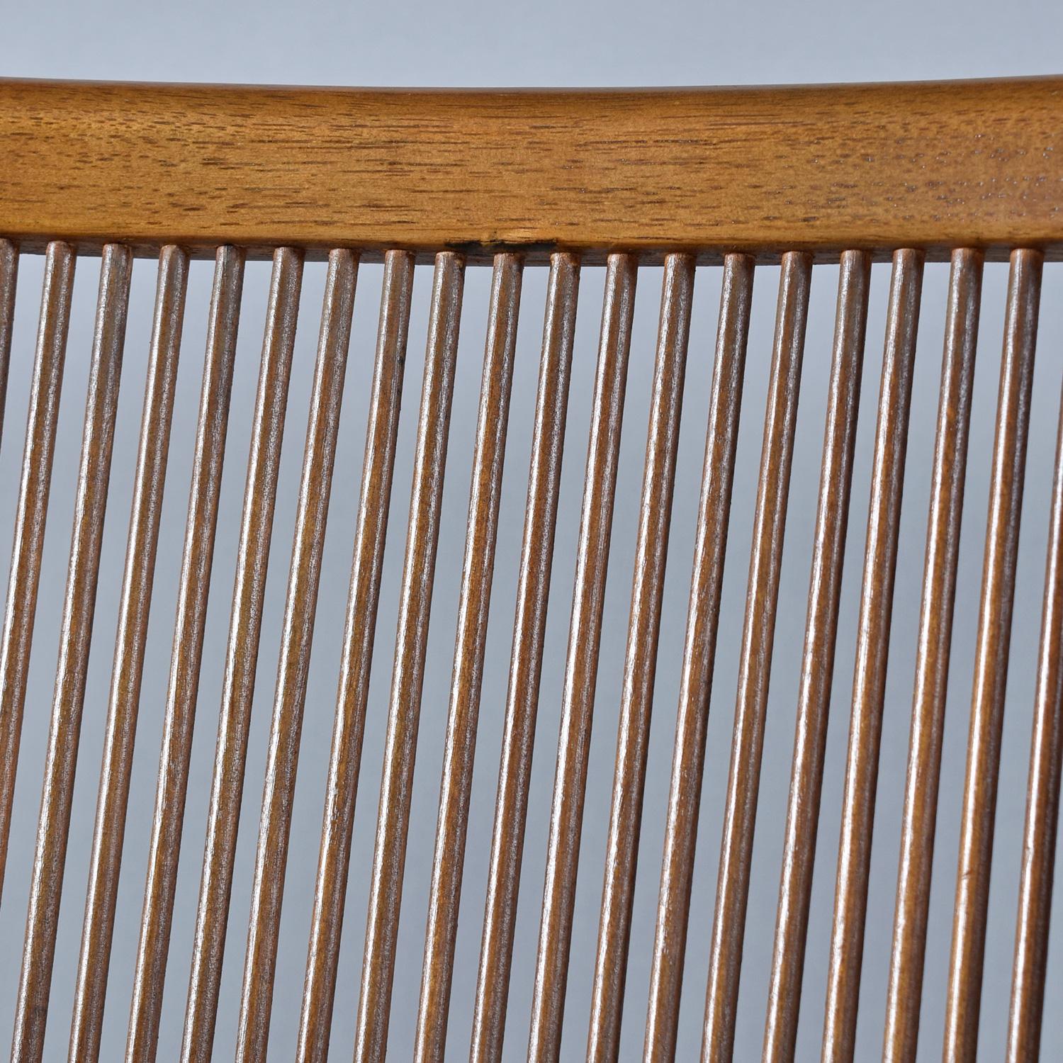 John Van Koert For Drexel K60 Dining Chairs in Scalamandre Vinyl 3