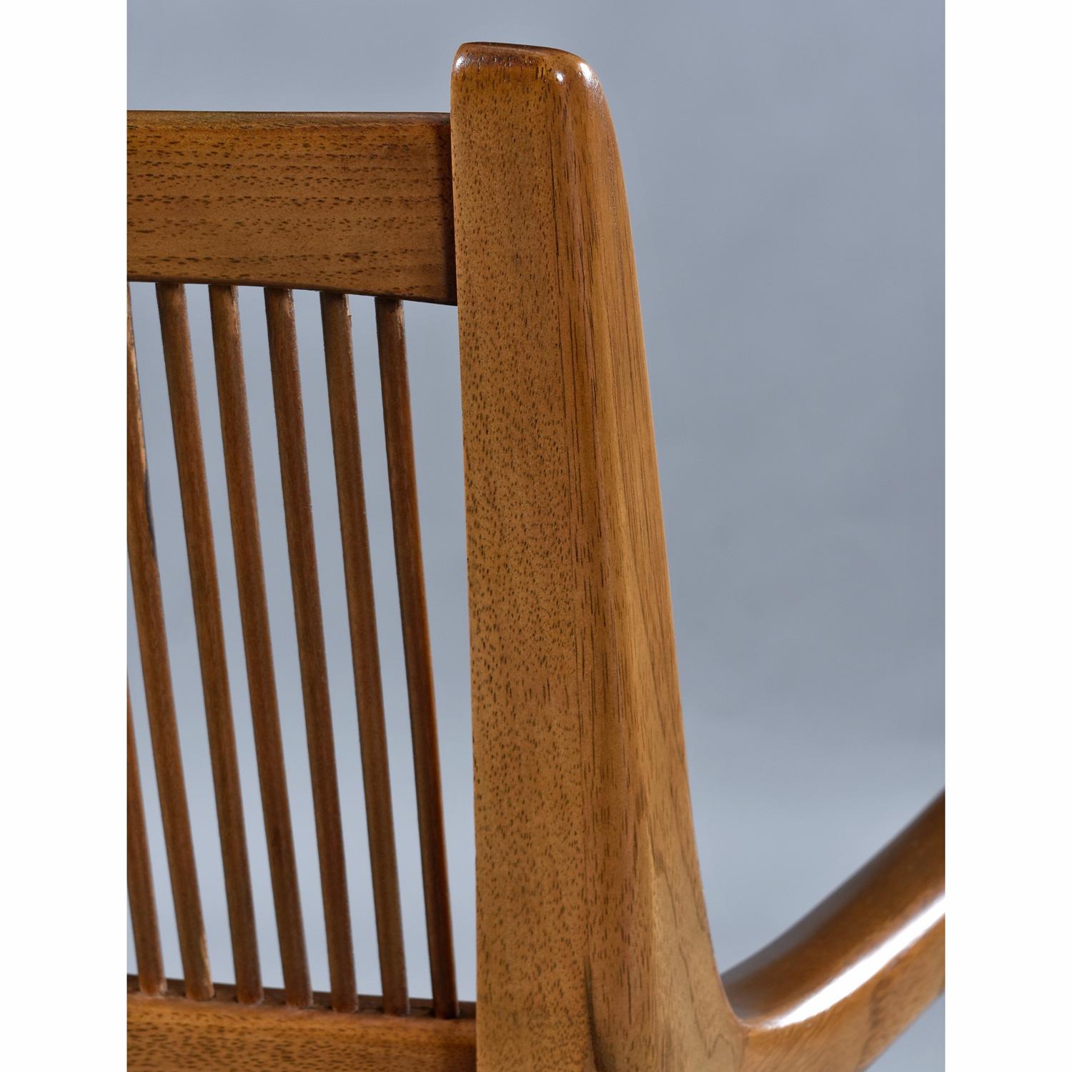 John Van Koert For Drexel K60 Dining Chairs in Scalamandre Vinyl 4
