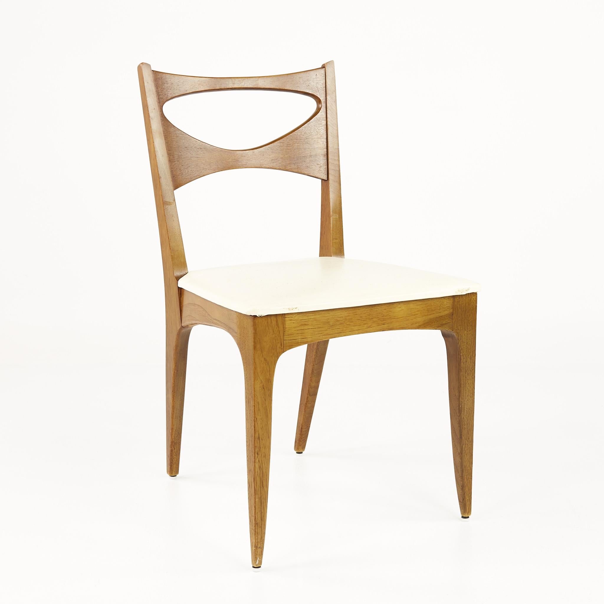 John Van Koert For Drexel Mid Century Dining Chairs, Set of 6 2