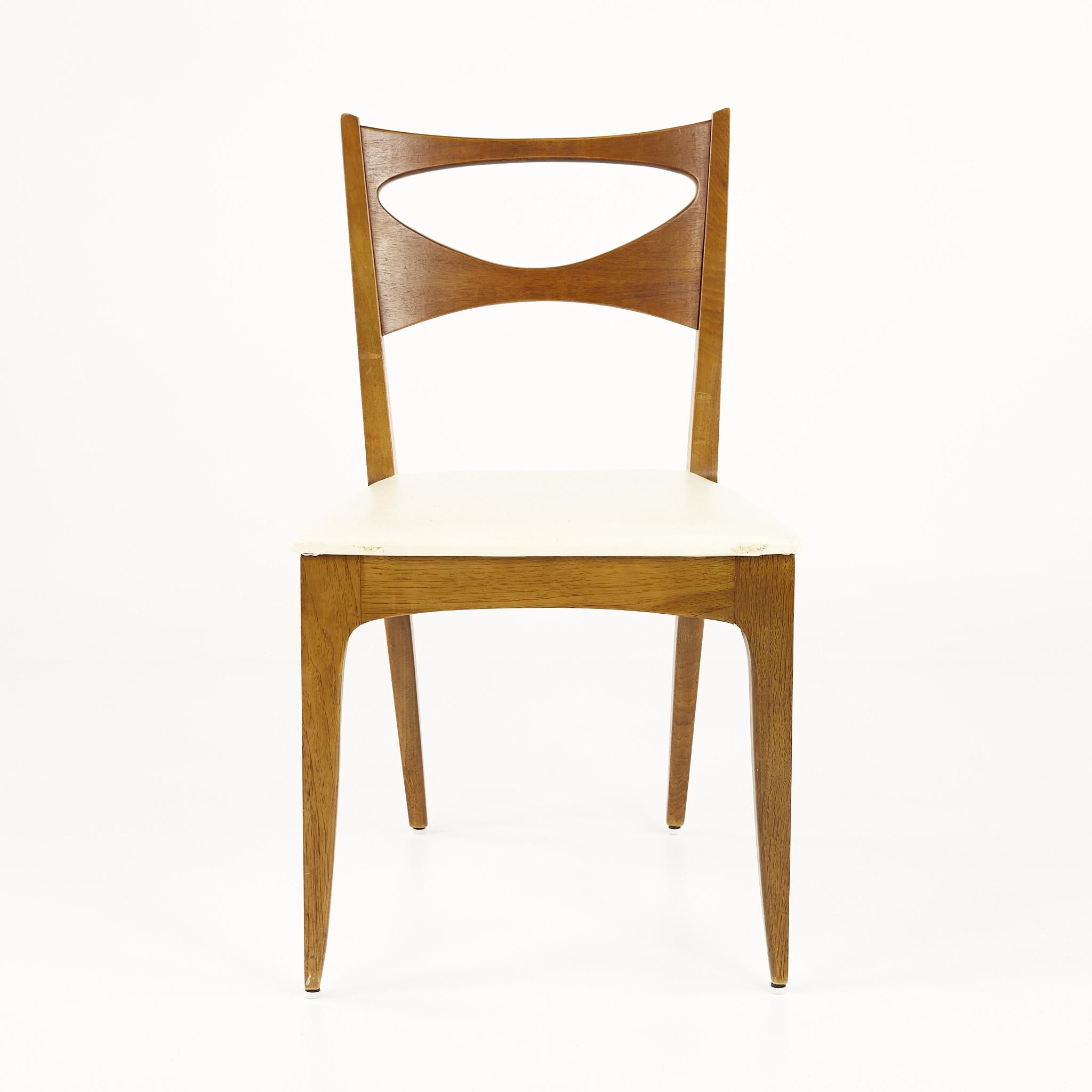 John Van Koert For Drexel Mid Century Dining Chairs, Set of 6 3