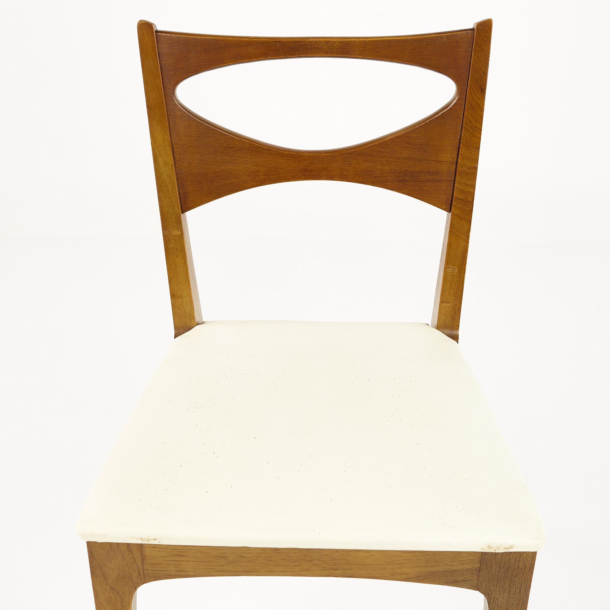 John Van Koert For Drexel Mid Century Dining Chairs, Set of 6 8