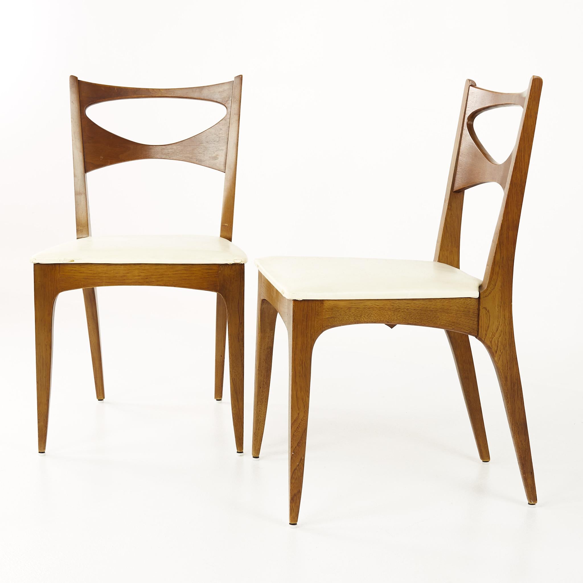 John Van Koert For Drexel Mid Century Dining Chairs, Set of 6 1