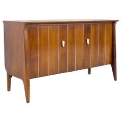 John Van Koert for Drexel Profile Mid Century Small Sideboard Buffet Credenza