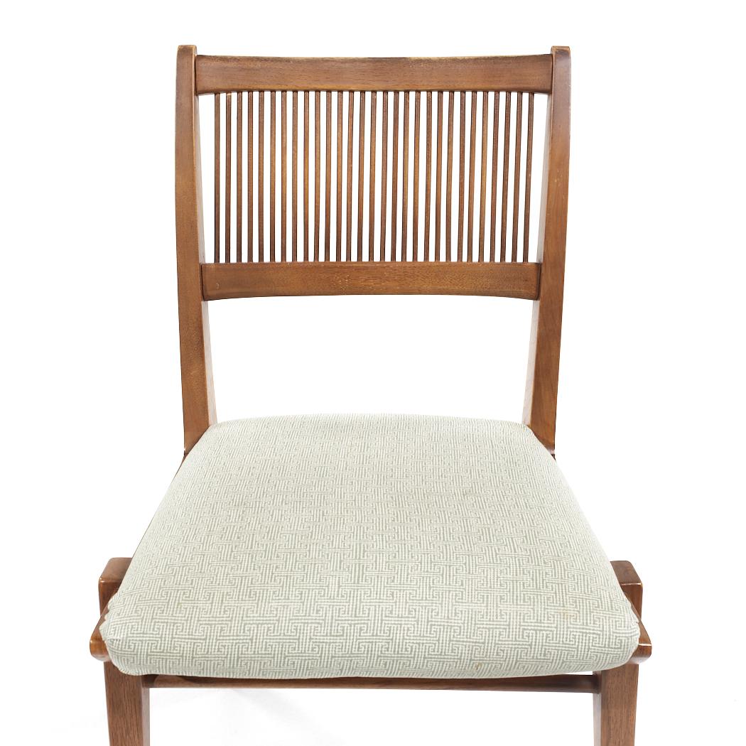 John Van Koert for Drexel Mid Century Walnut Dining Chairs - Set of 6 For Sale 3