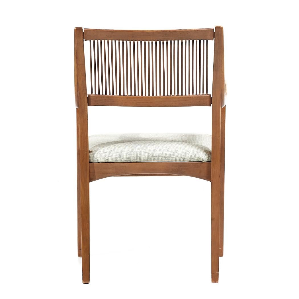 John Van Koert for Drexel Mid Century Walnut Dining Chairs - Set of 6 For Sale 7