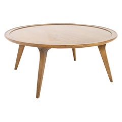 John Van Koert for Drexel Mid Century Round Coffee Table