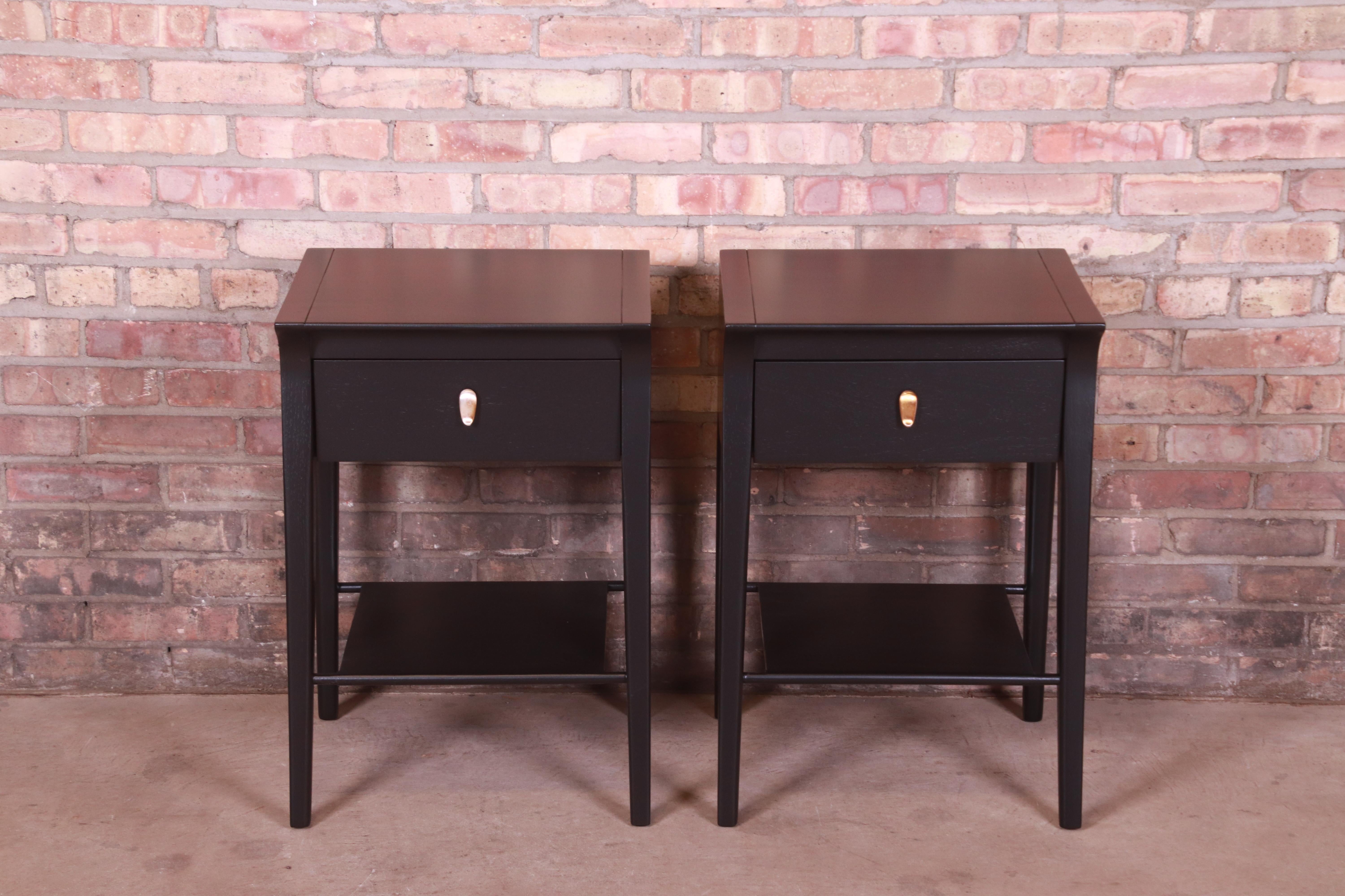 An exceptional pair of Mid-Century Modern bedside tables

By John Van Koert for Drexel, 