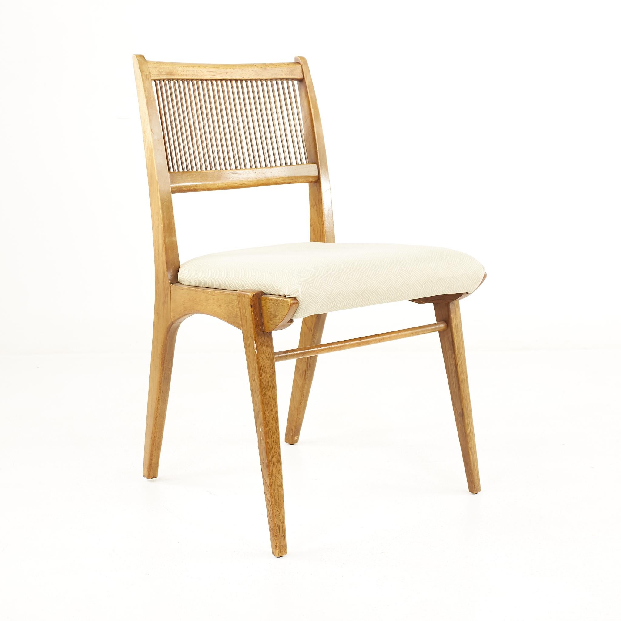 John Van Koert for Drexel Profile Mid Century Dining Chairs, Set of 6 3
