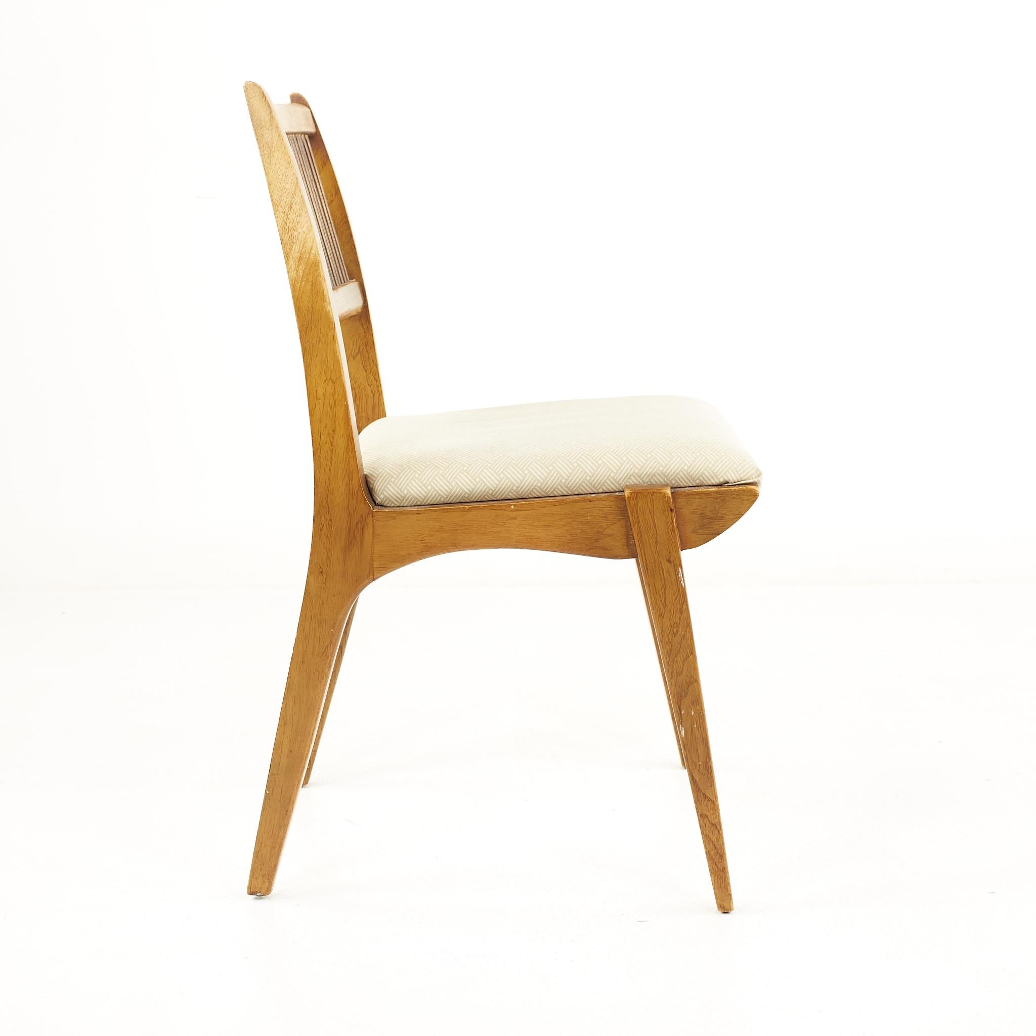 John Van Koert for Drexel Profile Mid Century Dining Chairs, Set of 6 6