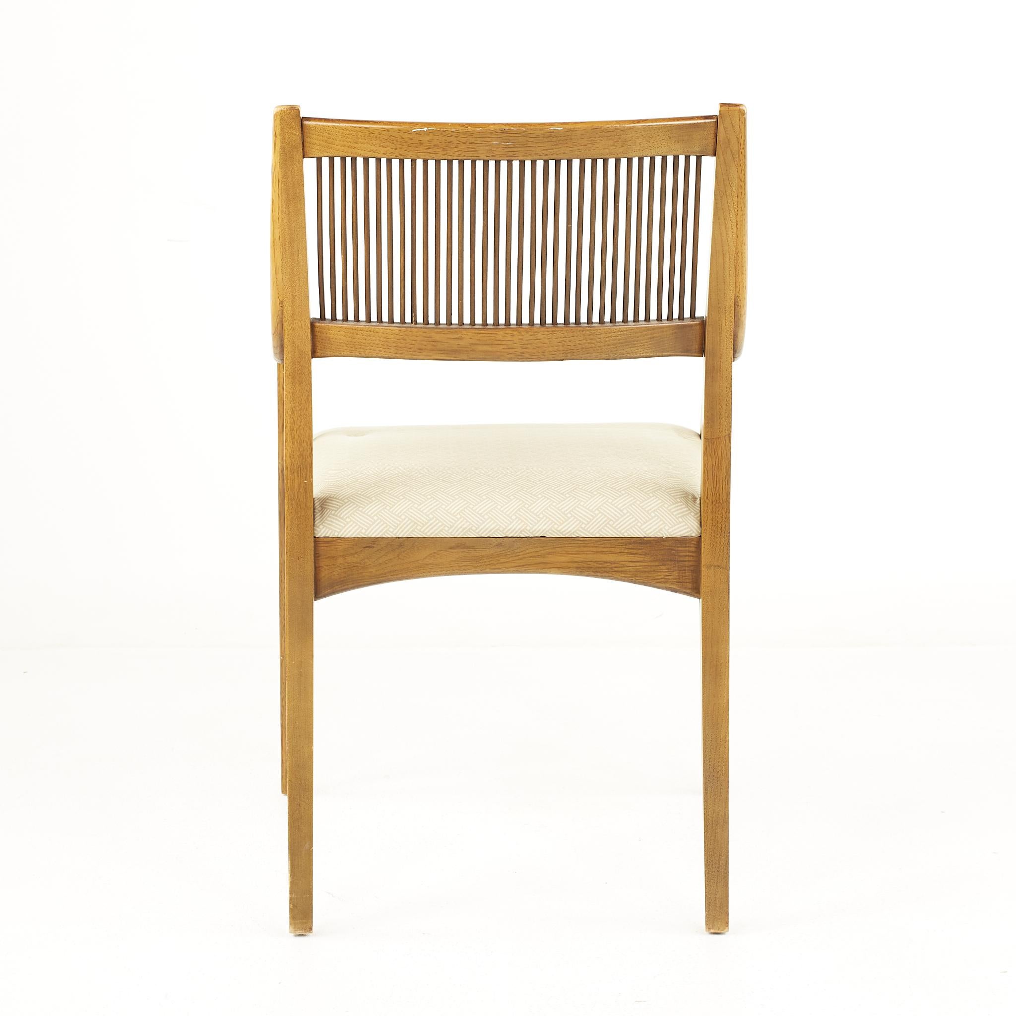 Upholstery John Van Koert for Drexel Profile Mid Century Dining Chairs, Set of 6