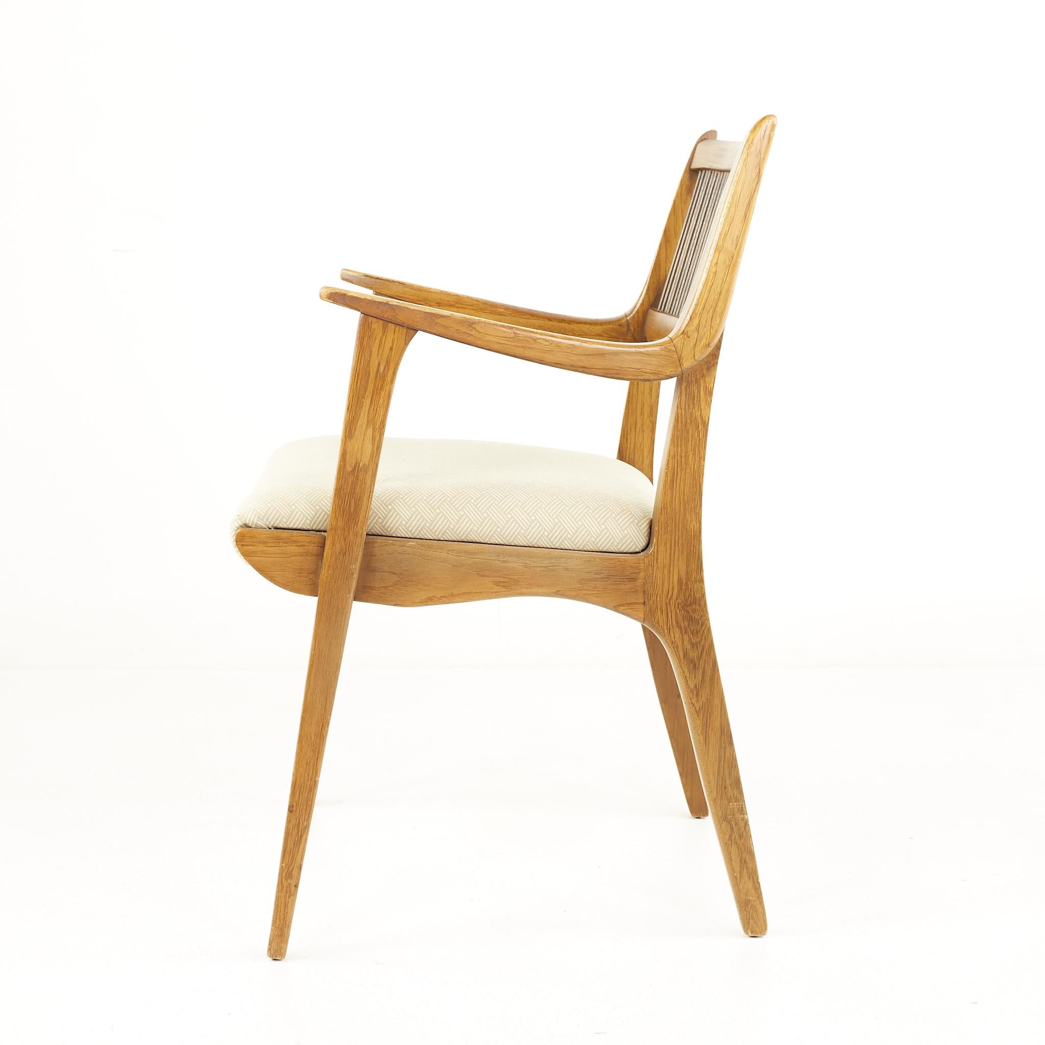 John Van Koert for Drexel Profile Mid Century Dining Chairs, Set of 6 1