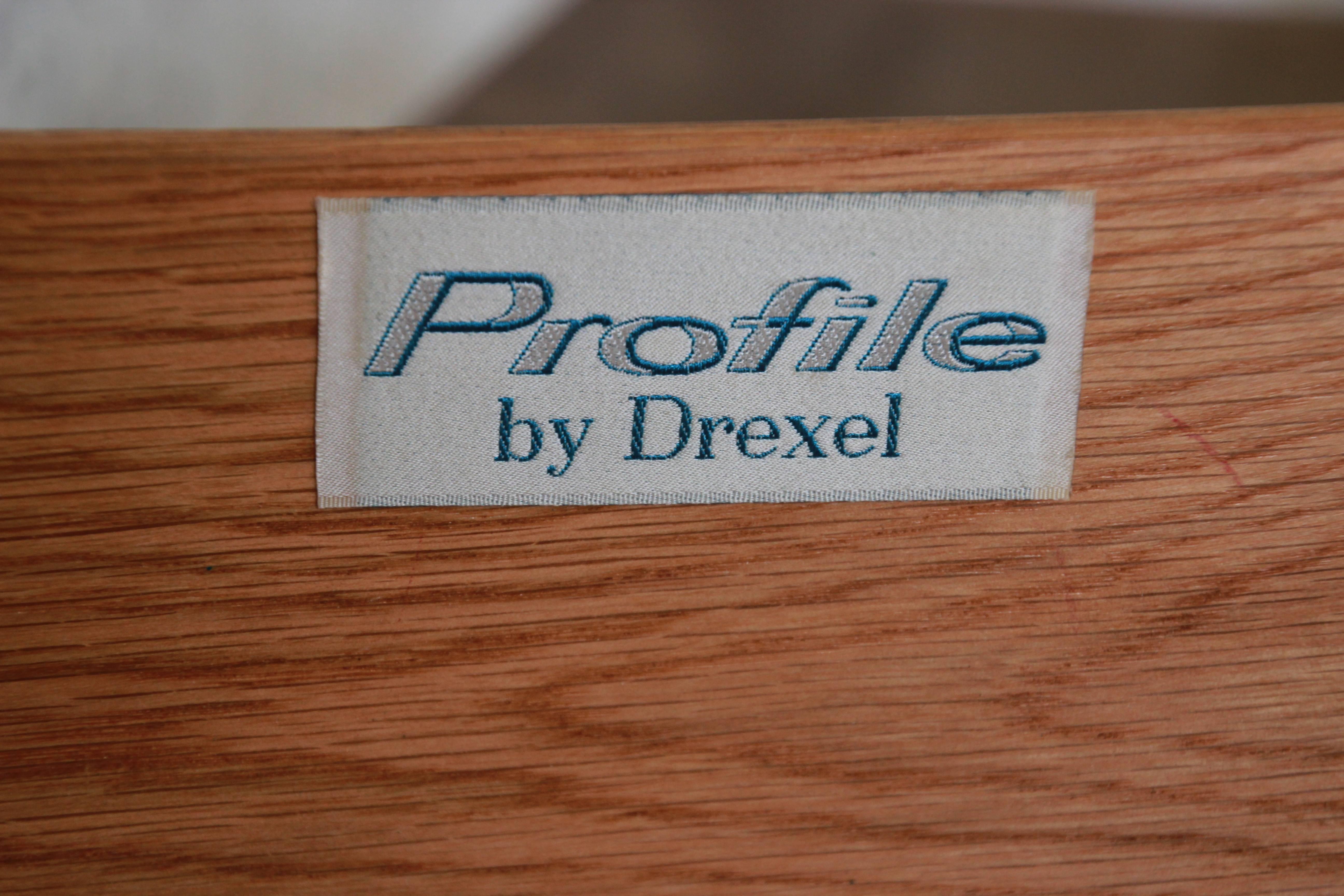 John Van Koert for Drexel Profile Mid-Century Modern Seven-Drawer Dresser 1