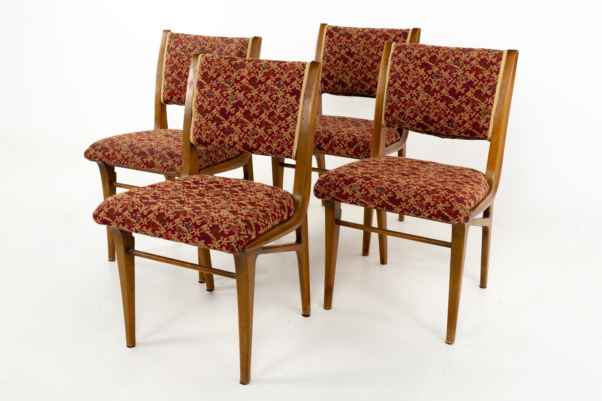 Other John Van Koert for Drexel Profile Mid Century Dining Chairs, Set of 4