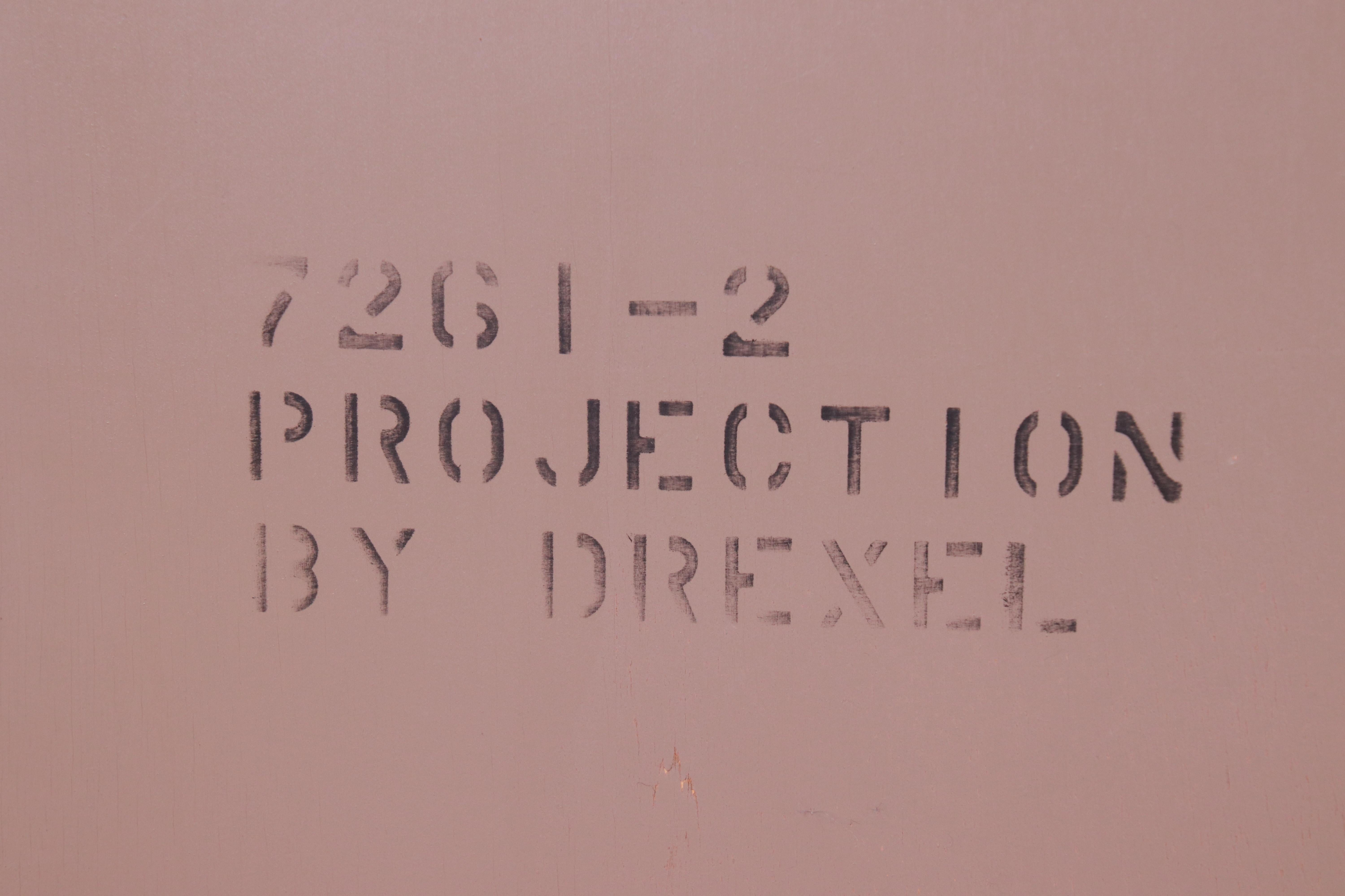 John Van Koert for Drexel Projection Mid-Century Modern Walnut Bookcase, 1960s 6