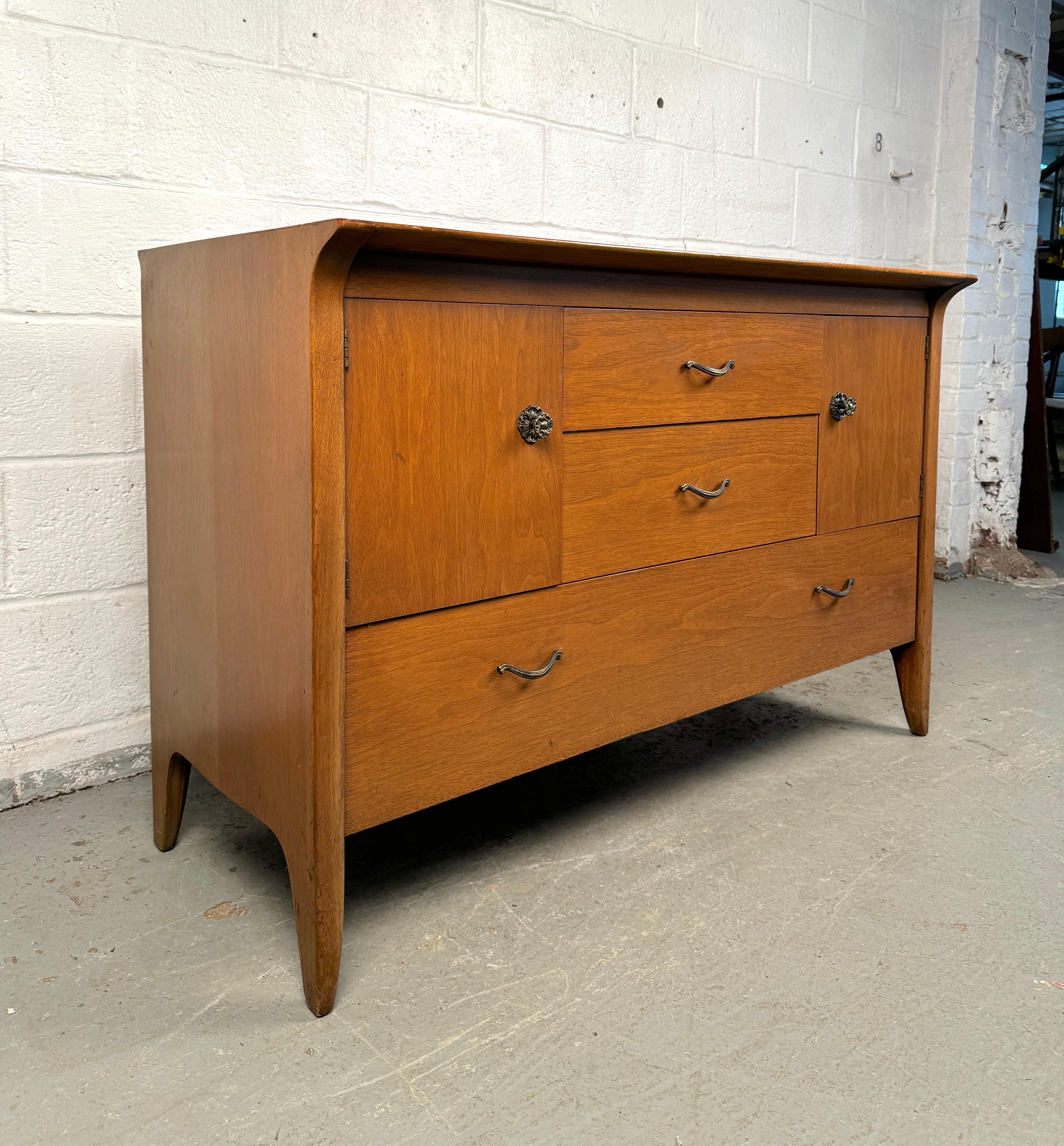 Mid-Century Modern John Van Koert for Drexel Sideboard Buffet For Sale