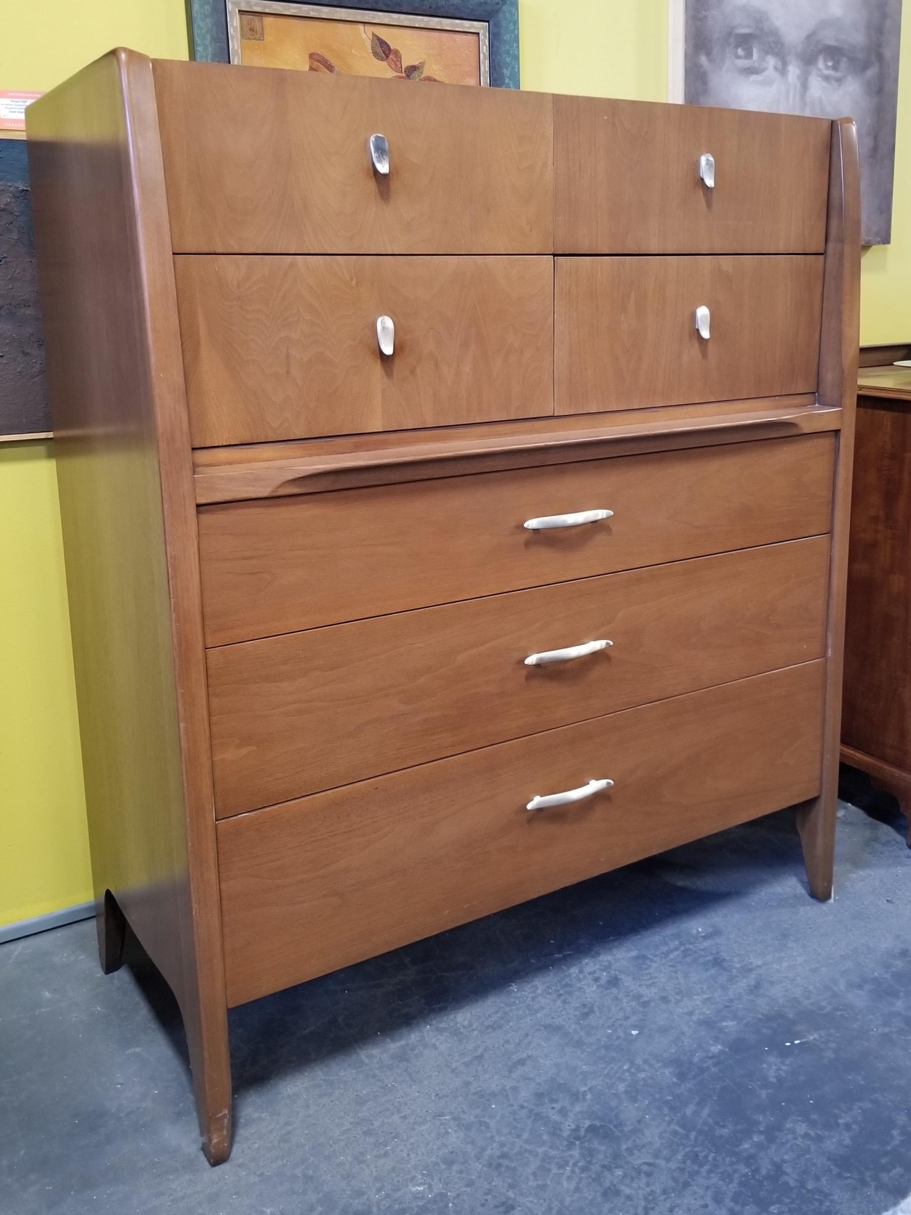 Mid-Century Modern John Van Koert for Drexel Tall Dresser