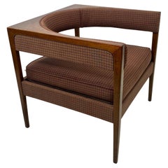 John Van Koert Walnut Lounge Chair