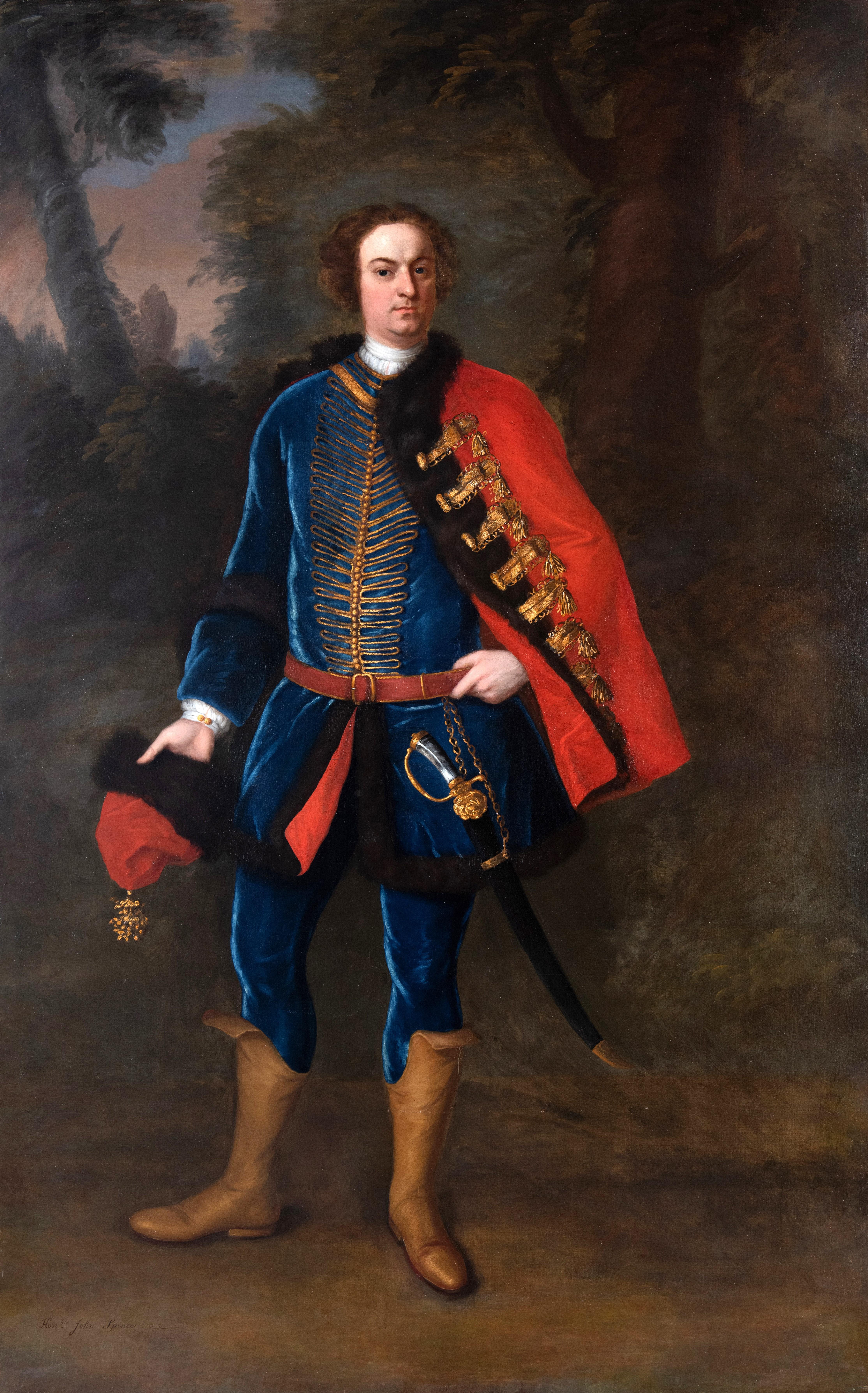 John Vanderbank Portrait Painting - The Hon. John Spencer