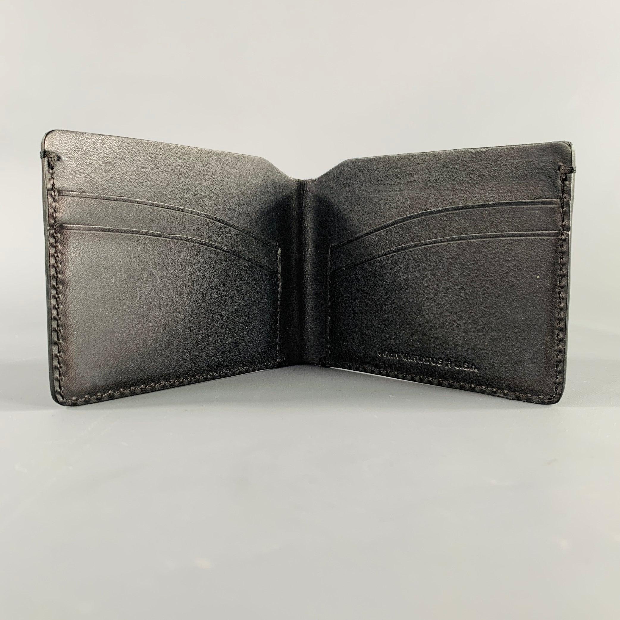 Men's JOHN VARVATOS Black Leather Bifold Wallet