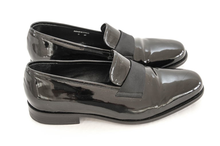John Varvatos Black Leather Slip On Loafer Shoes Men Hand Made Italy Size 10 $_12.JPG?set_id=880000500F main image 3