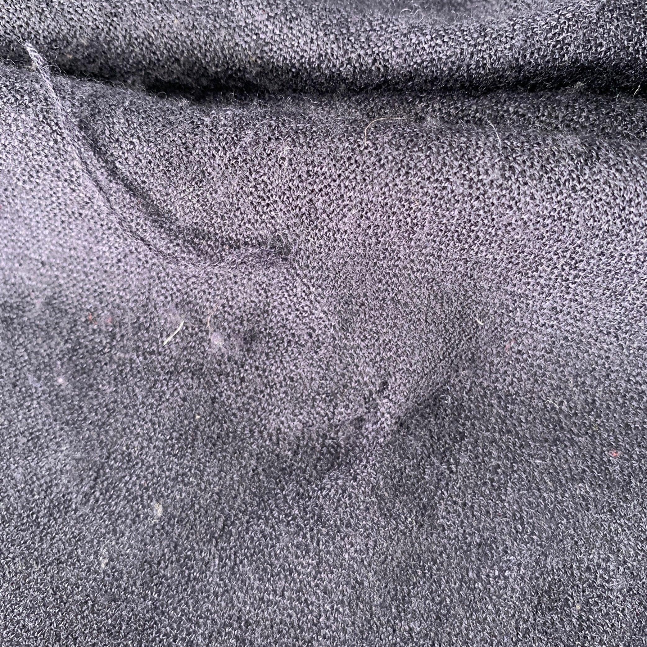 Black JOHN VARVATOS Navy Cashmere Scarf