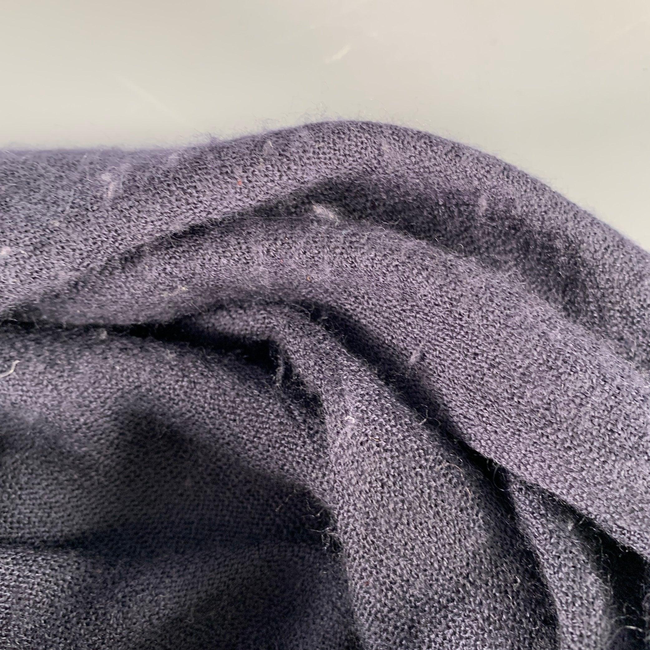 JOHN VARVATOS Navy Cashmere Scarf 1