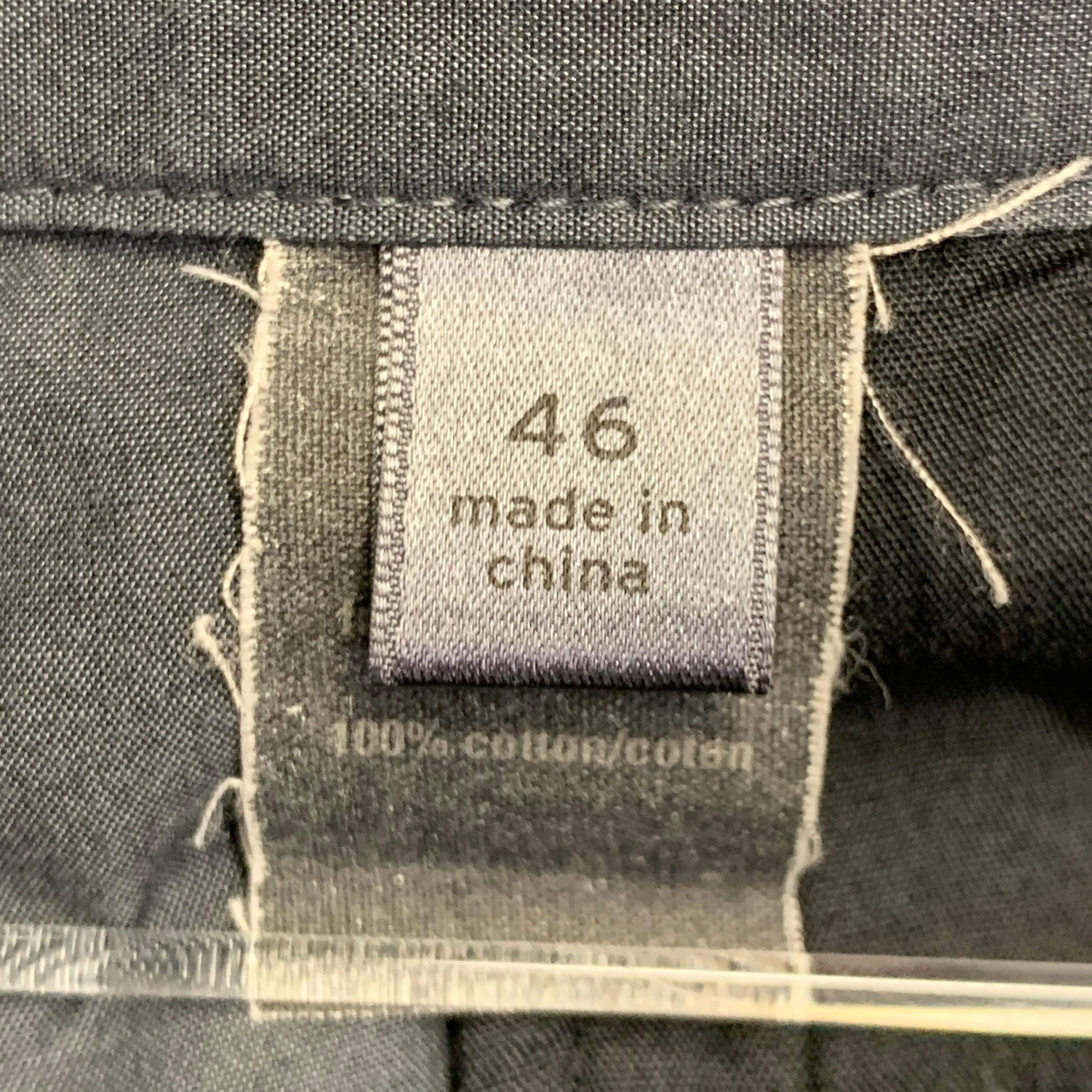 IHN Varvatos Taille 30 Pantalon décontracté en coton gris Excellent état - En vente à San Francisco, CA