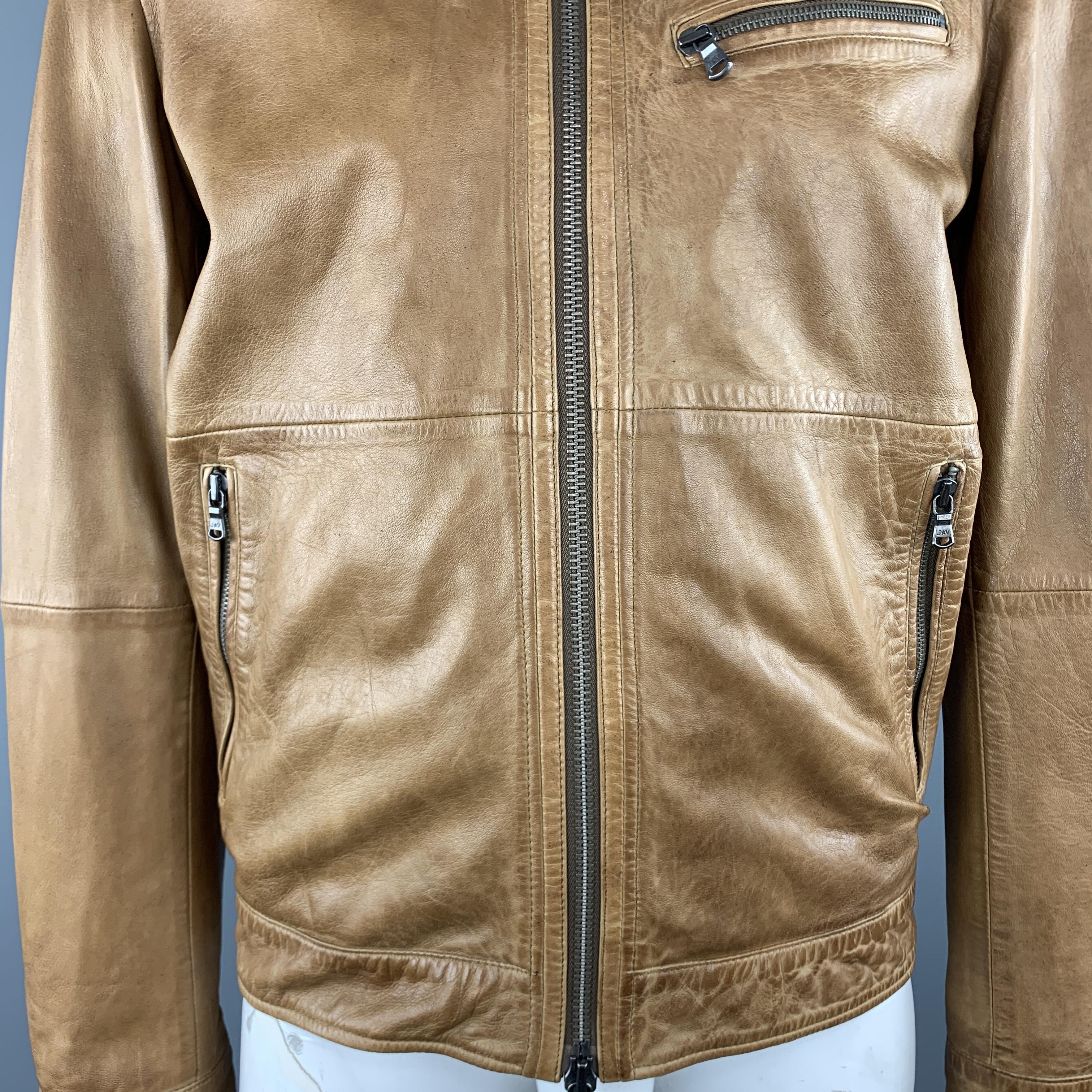 tan collared jacket