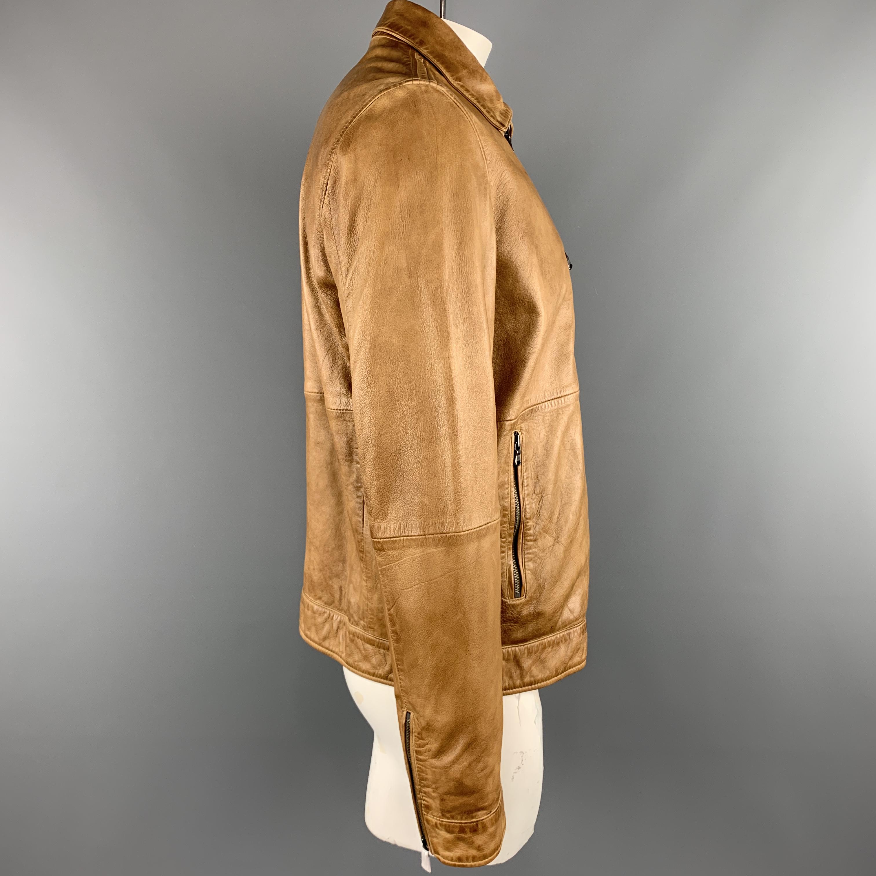john varvatos leather jacket