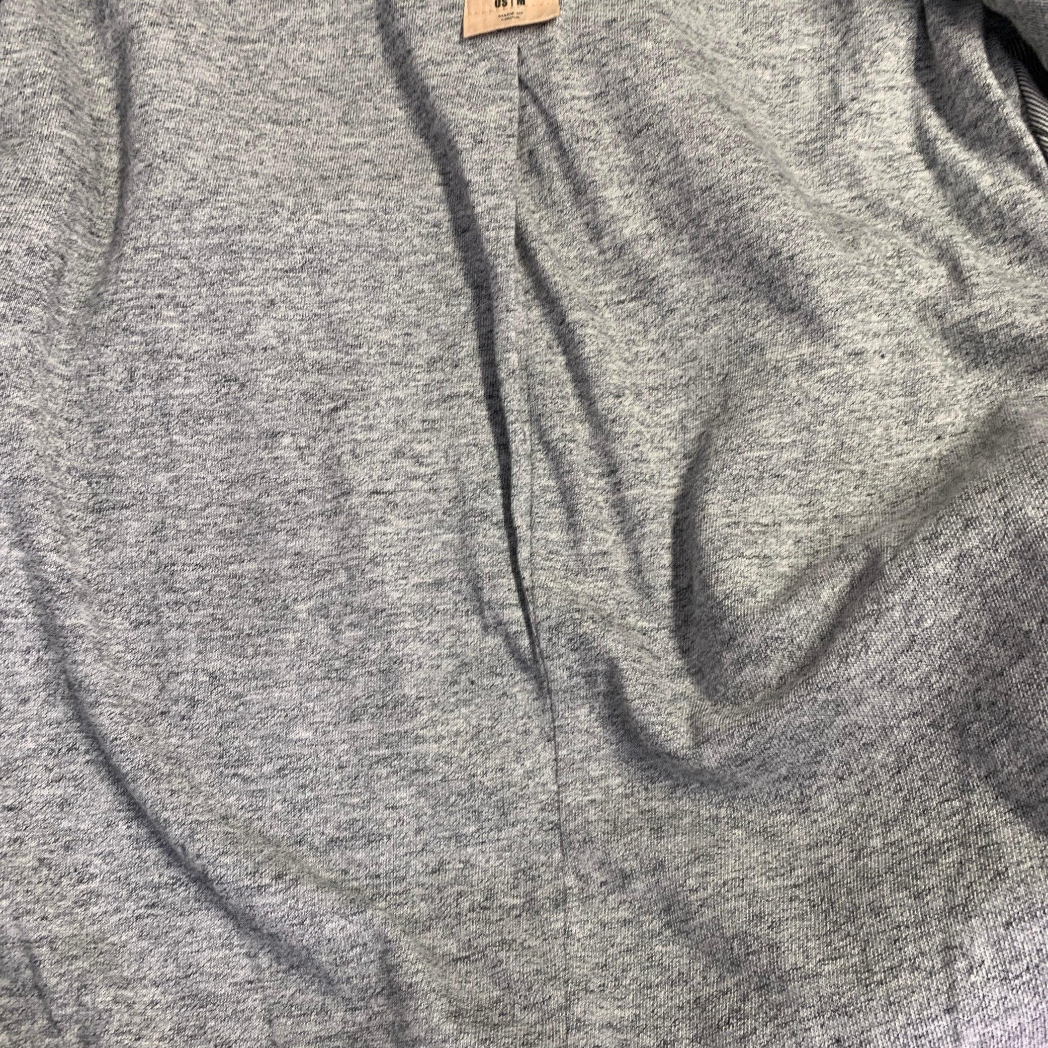 JOHN VARVATOS Talla M Marrón Negro Piel Chaqueta con capucha dos bolsillos en venta 3