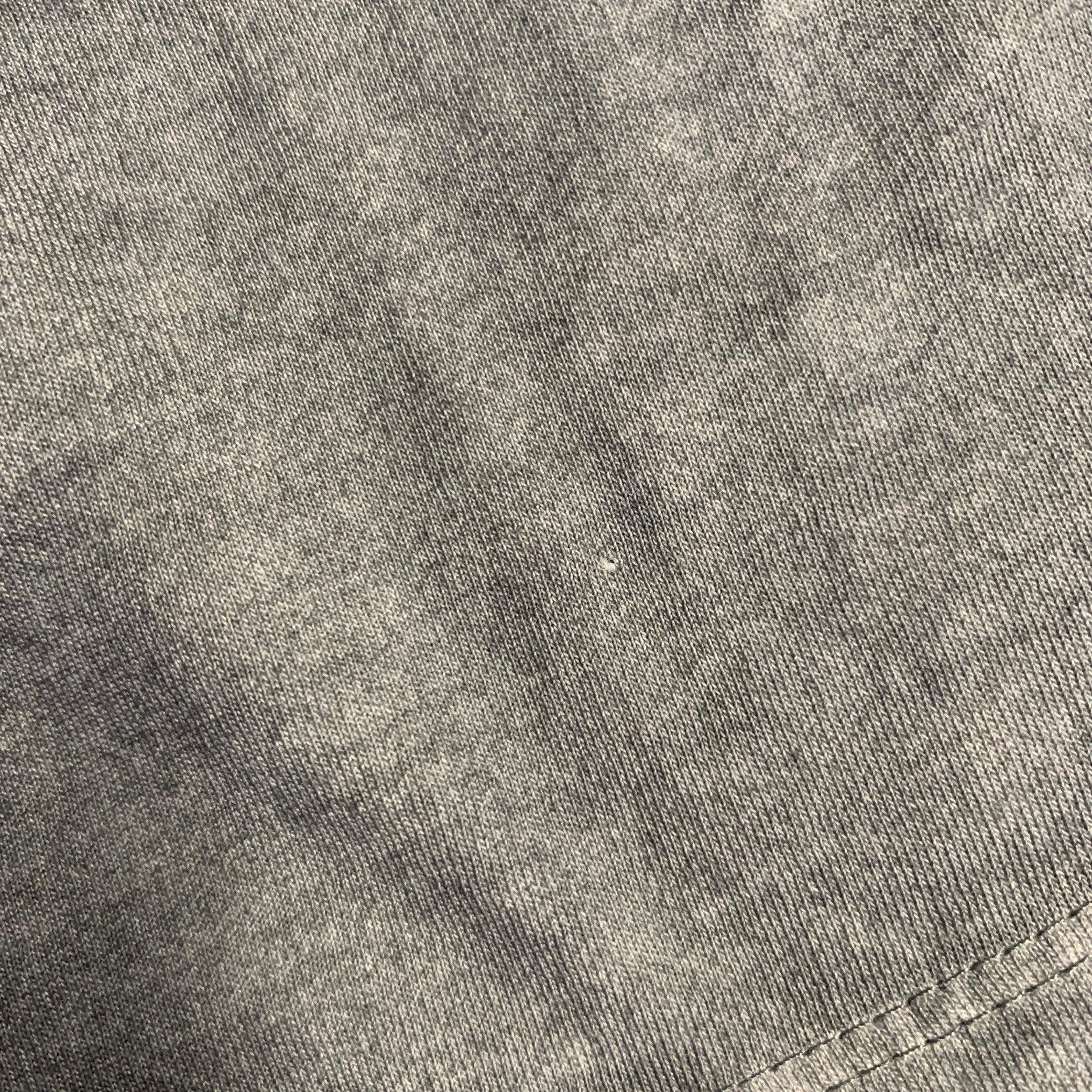 De los hombres JOHN VARVATOS Polo de manga corta de algodón jaspeado gris talla M en venta