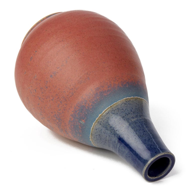 John Vasey St Agnes Studio Pottery Glazed Bottle Vase at 1stDibs st John Vasey St Agnes Studio Pottery Glazed Bottle Vase at 1stDibs st