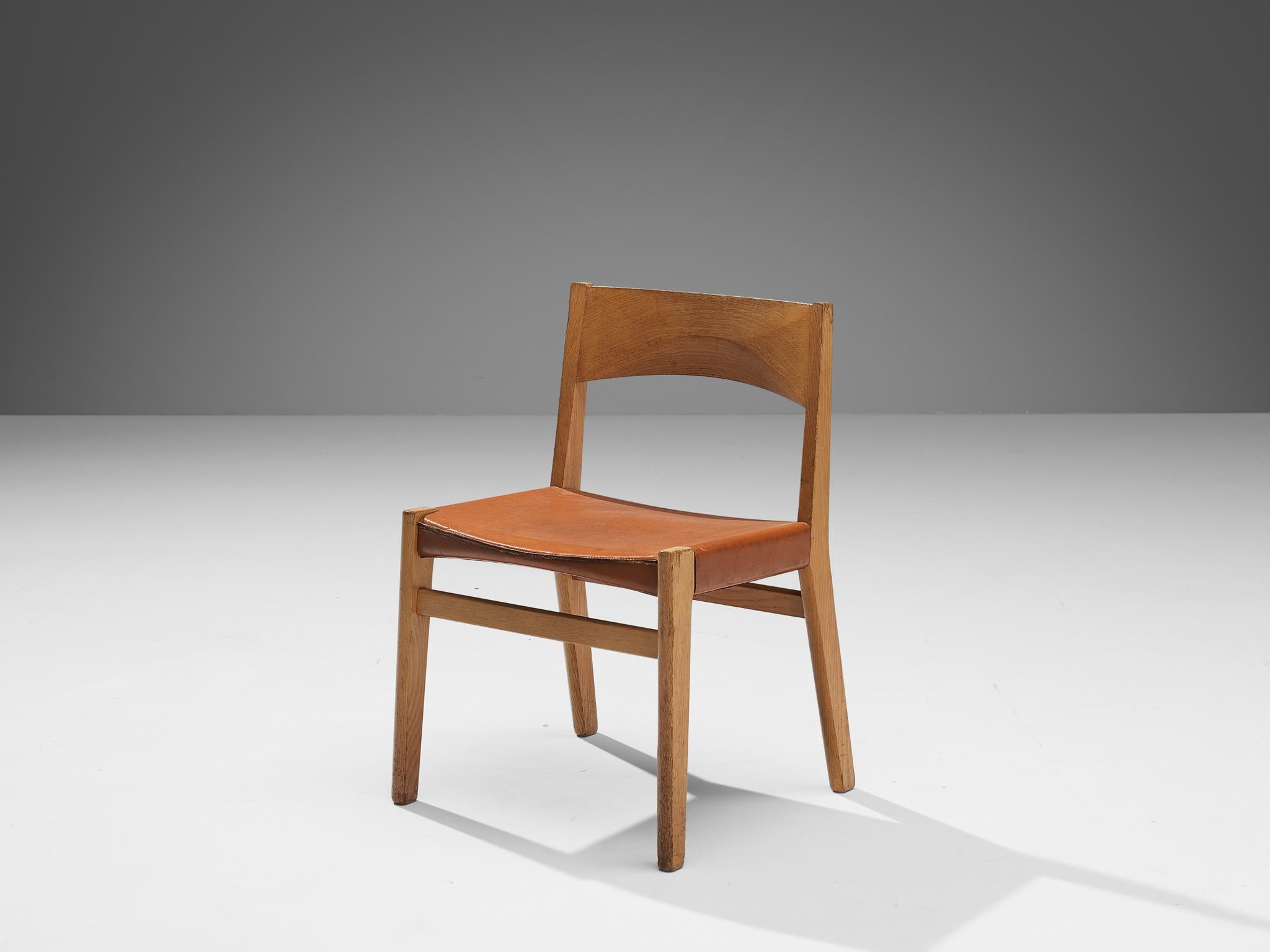 John Vedel Rieper for Källemo Set of Twelve Dining Chairs in Oak For Sale 3