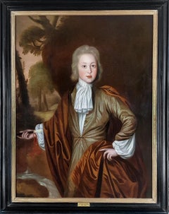 Portrait of John Hewley Baines, Signed and Dated