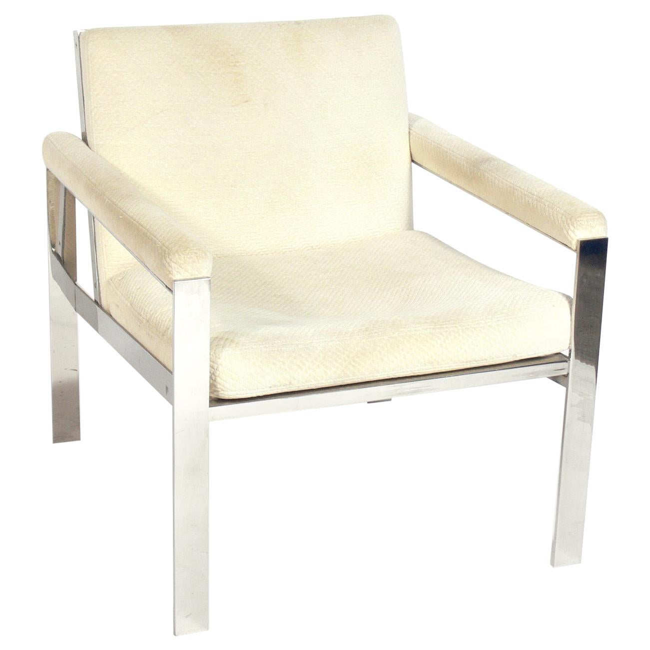 John Vesey Clean Lined Lounge Chair