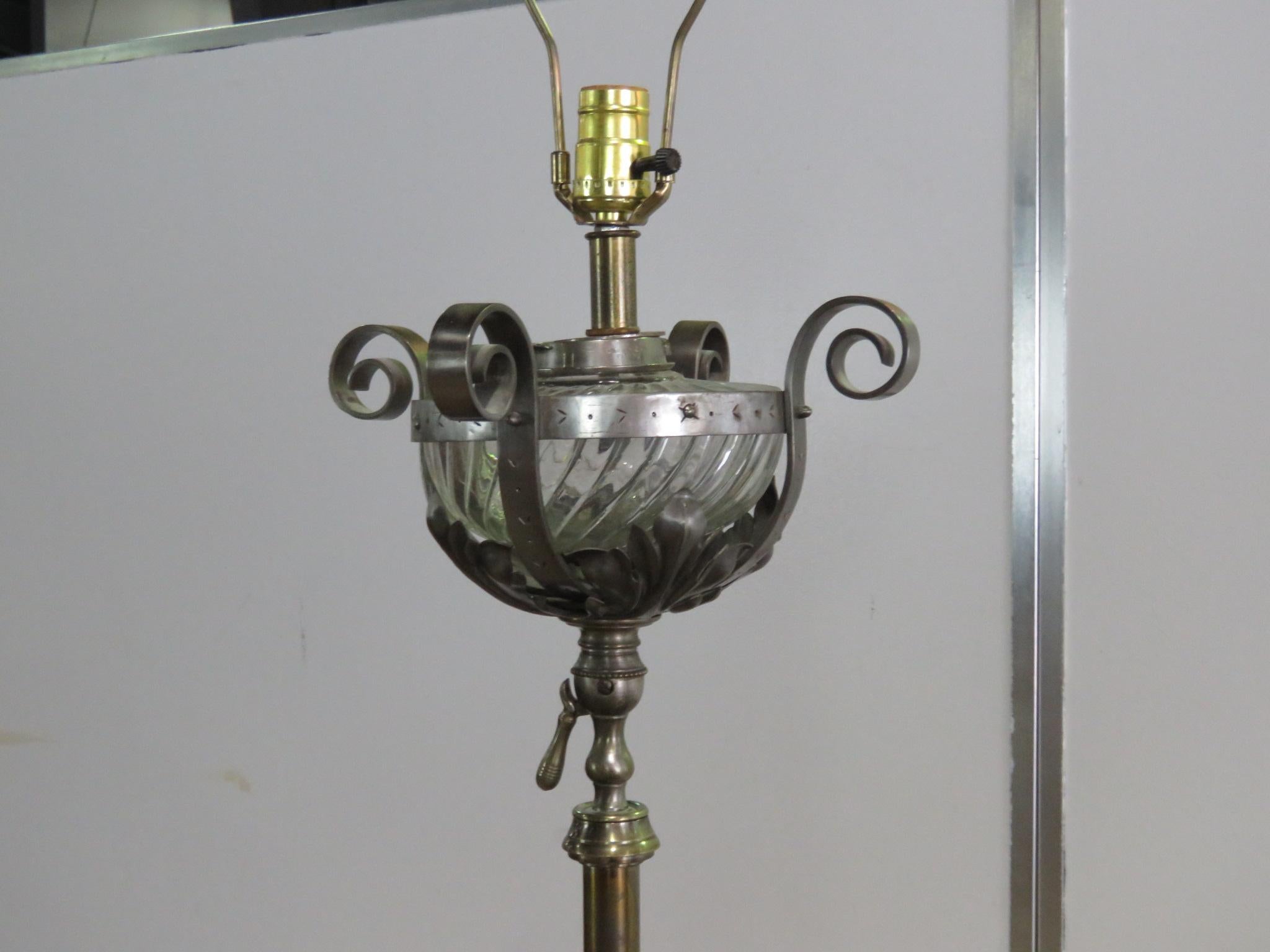 20th Century John Vesey Style Floor Lamp