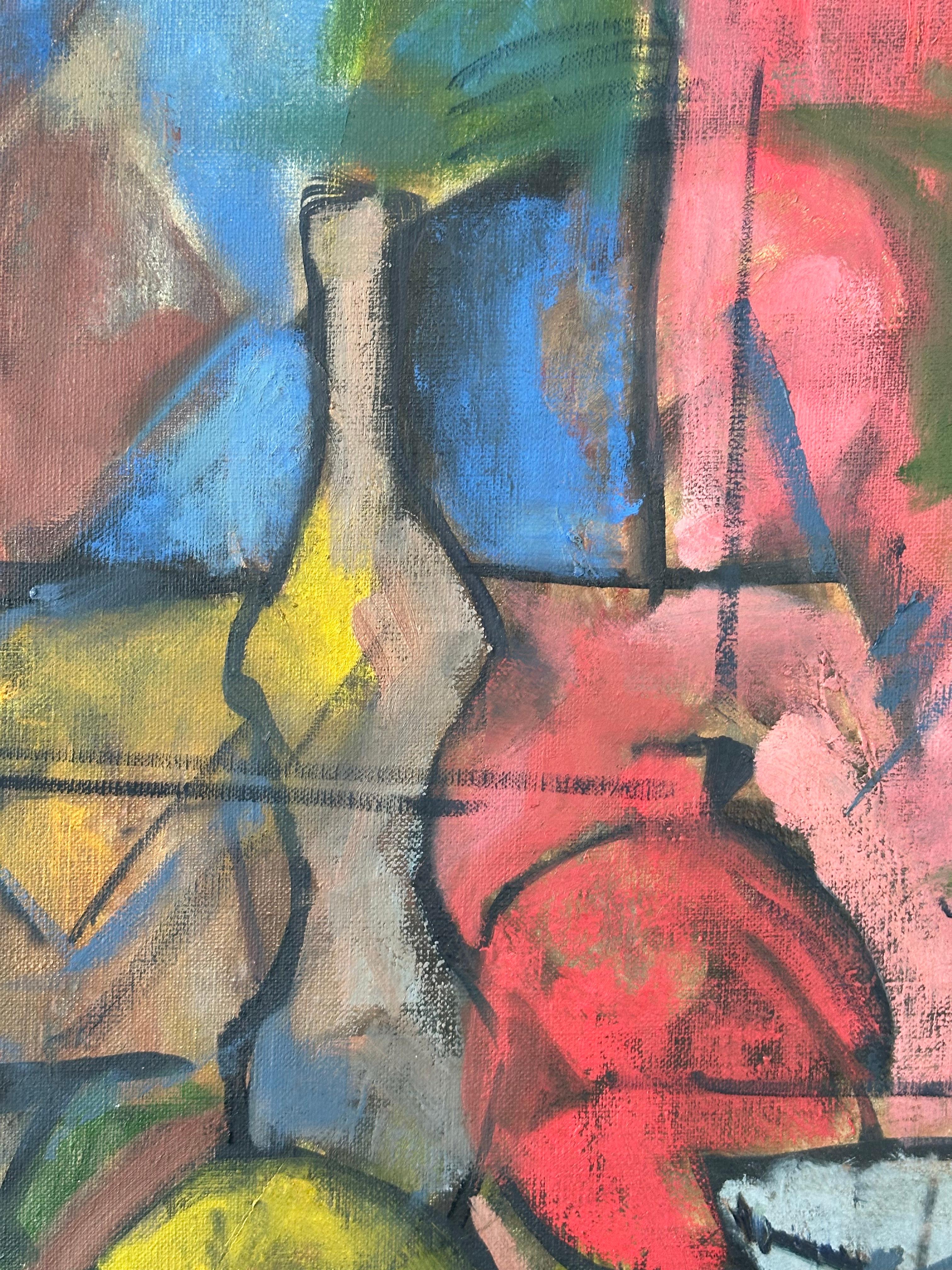 Senza titolo (natura morta cubista) - Painting Cubismo di John von Wicht