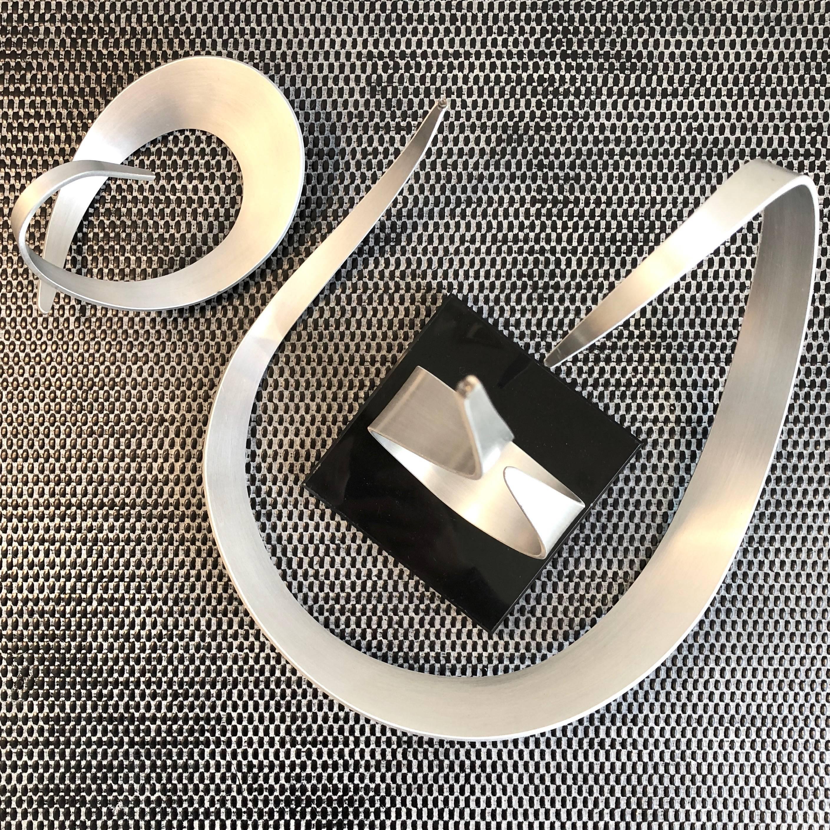 John W. Anderson Sculpture cinétique abstraite 6