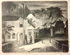 John W. Gregory, Approaching Night, Atwood Avenue, Provincetown, MA