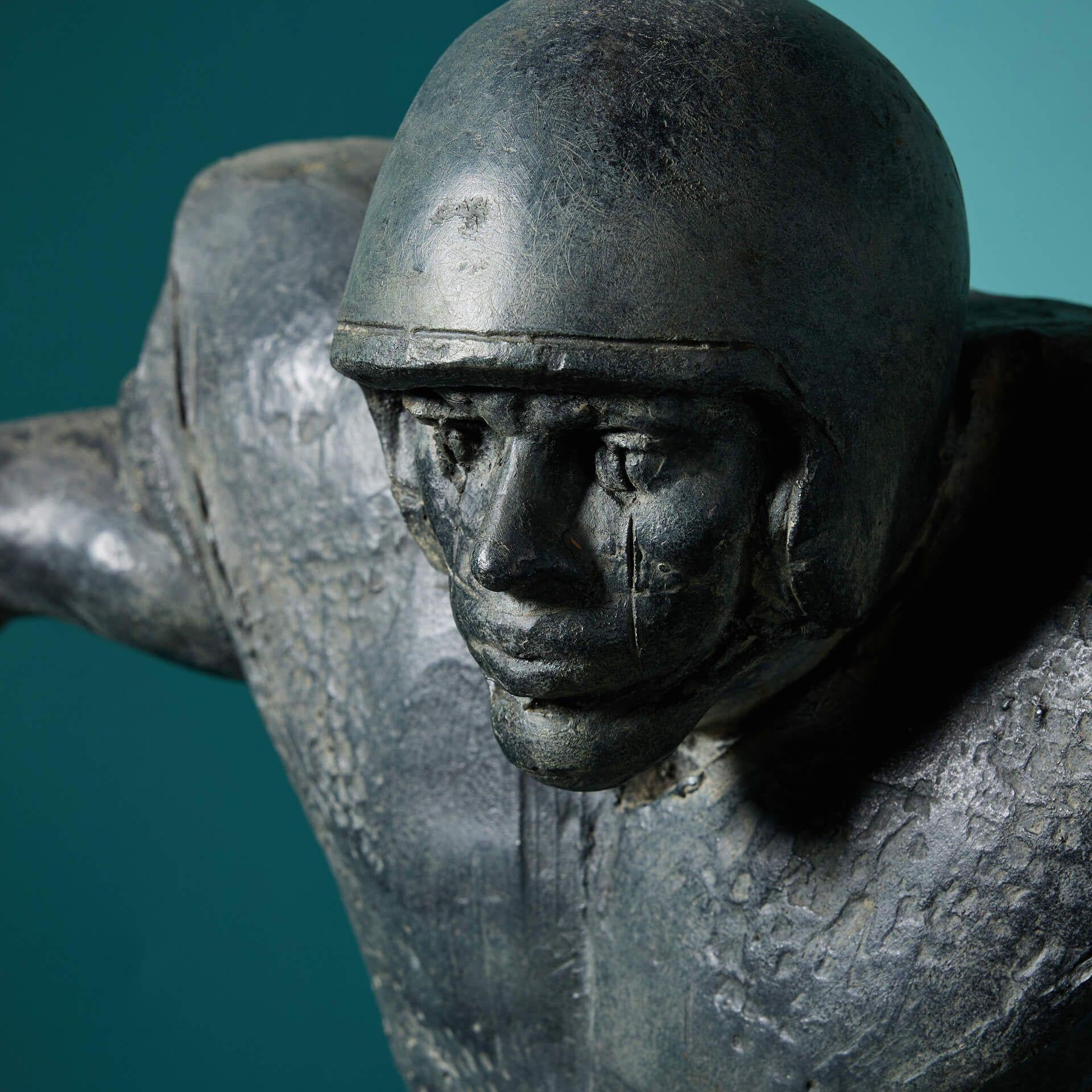Mid-Century moderno Scultura patinata di John W. Mills (1933-2023) 