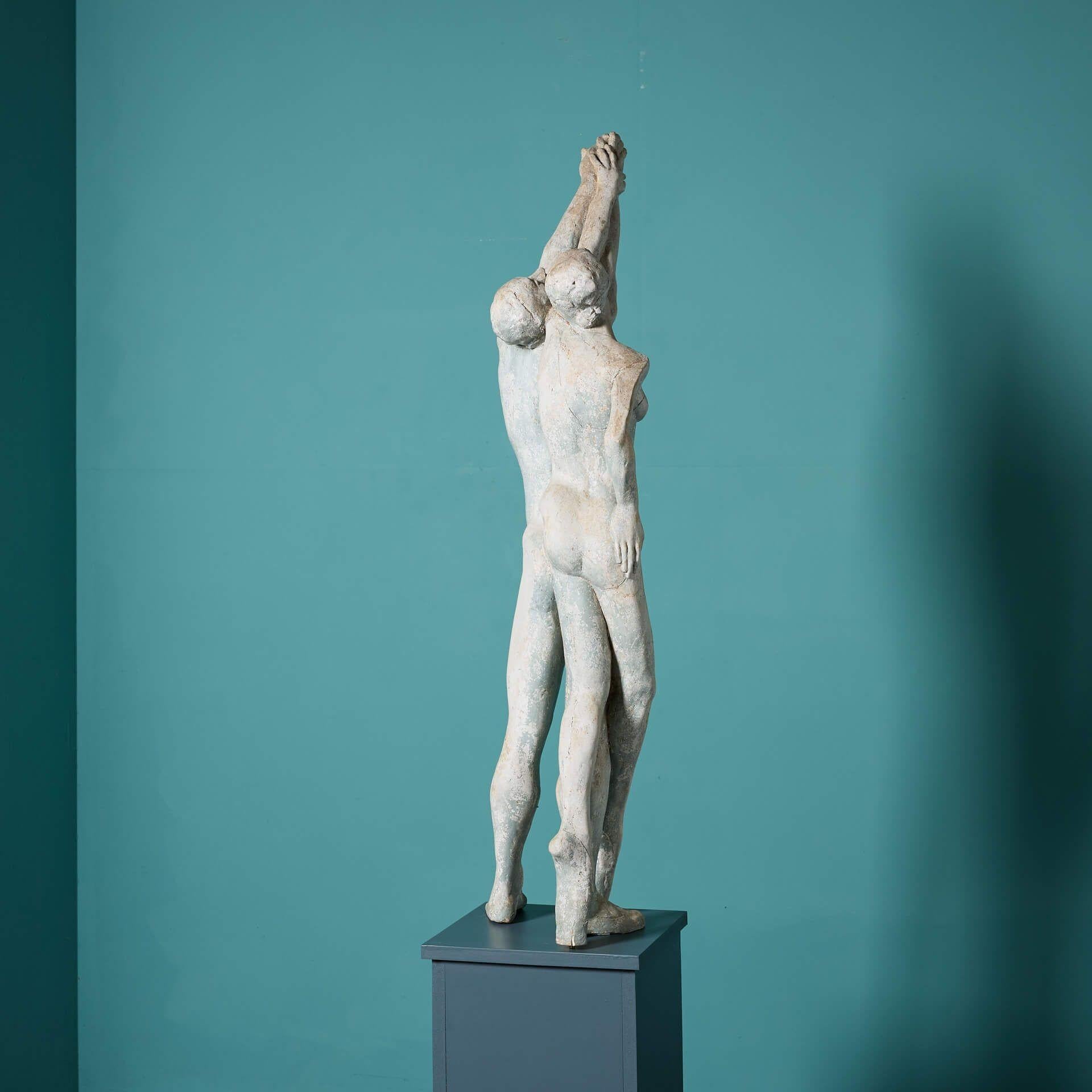 John W. Mills (1933-2023) Maquette d'artista di una coppia di ballerini in vendita 1