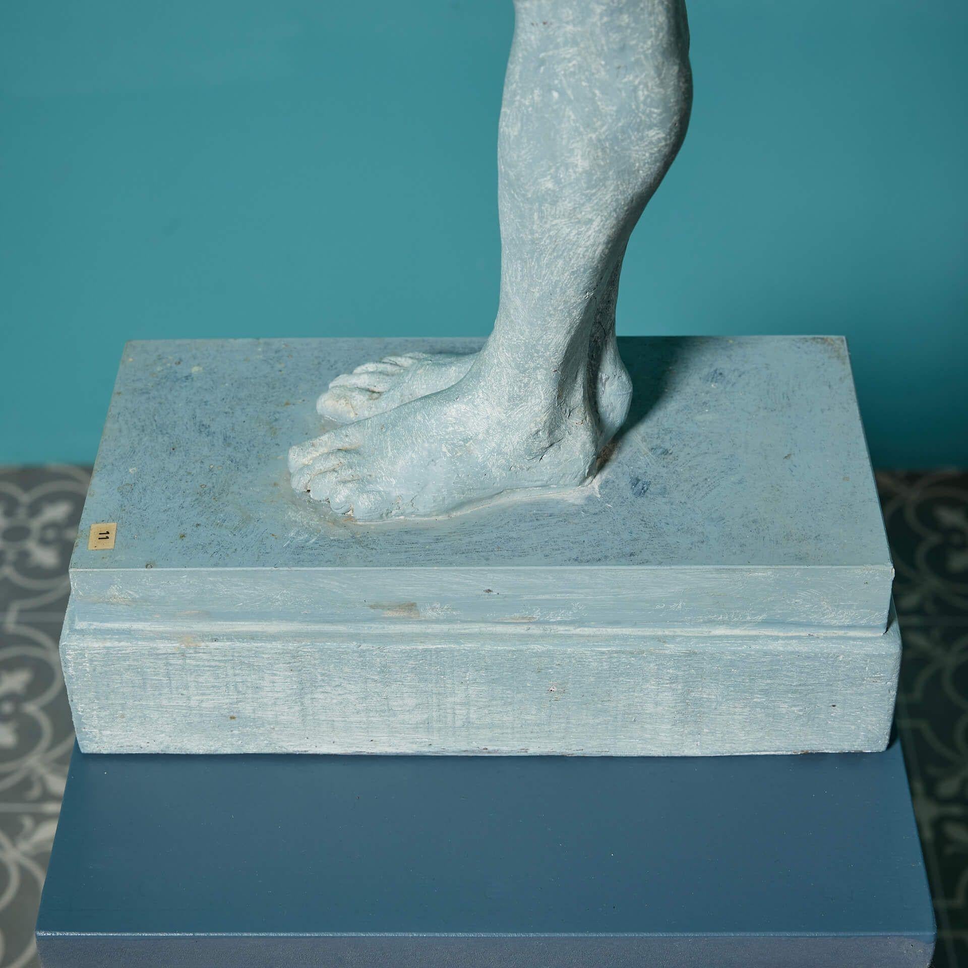 Patinated John W Mills (1933-2023) 'Dancers - Female Inverted' Figurative Sculpture For Sale