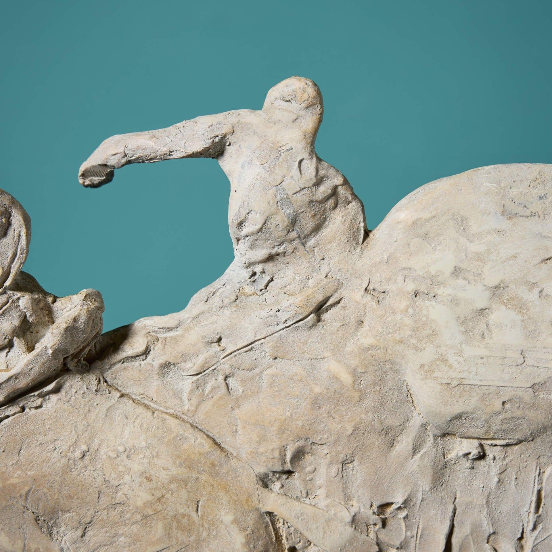 Inglese John W. Mills (1933-2023) Scultura equestre su base in marmo in vendita
