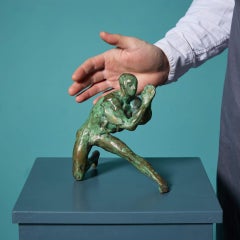 John W. Mills (1933-2023) ‘Gesture’ Freestanding Bronze Figure